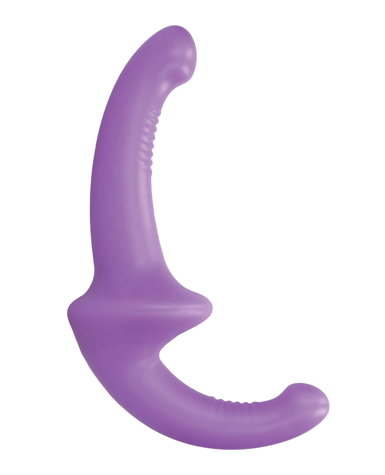Shots Ouch Silicone Strapless Strap On - Purple - Image 2