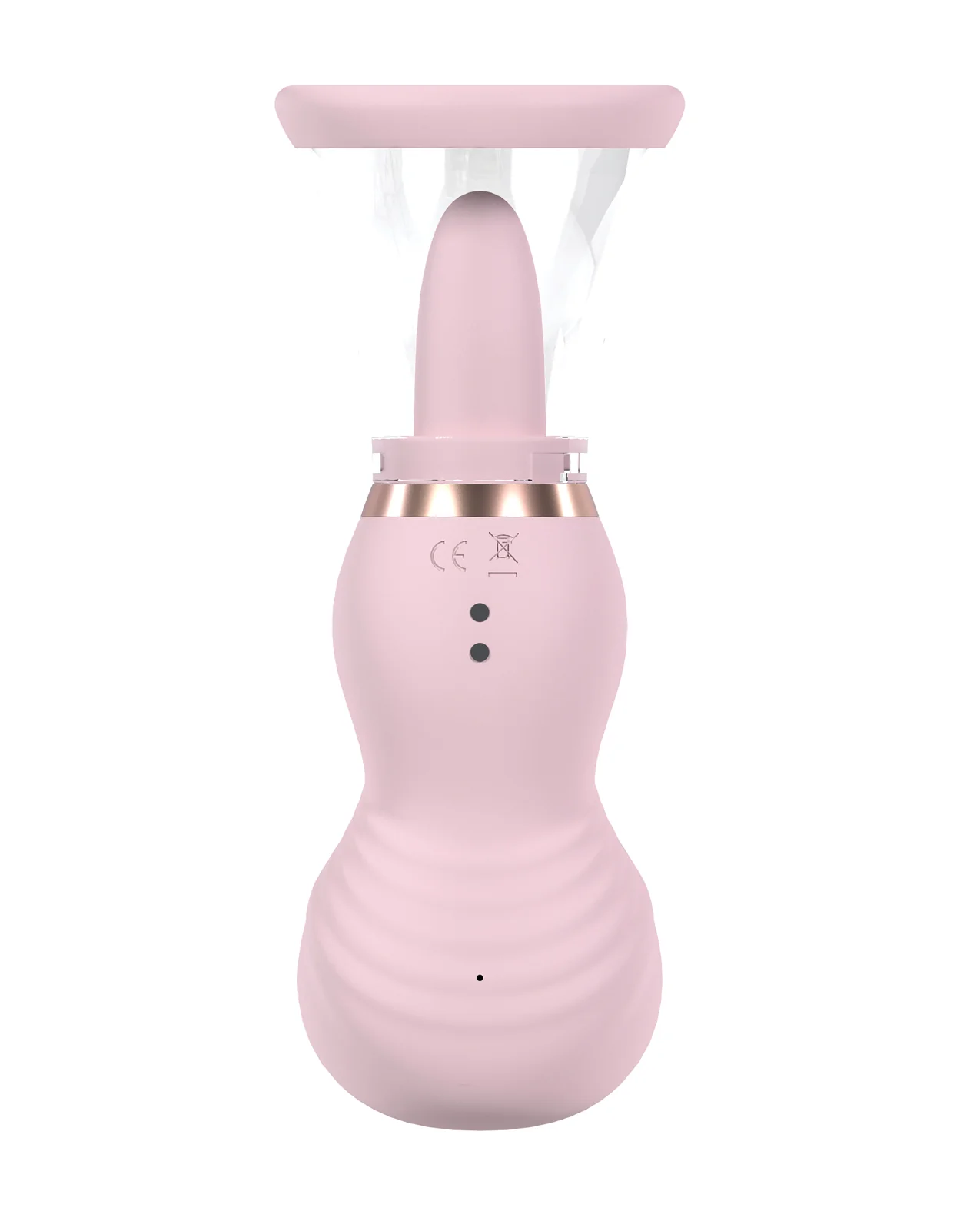 Shots Pumped Sensual Rechargeable Vulva & Breast Pump - Pink - Image 3