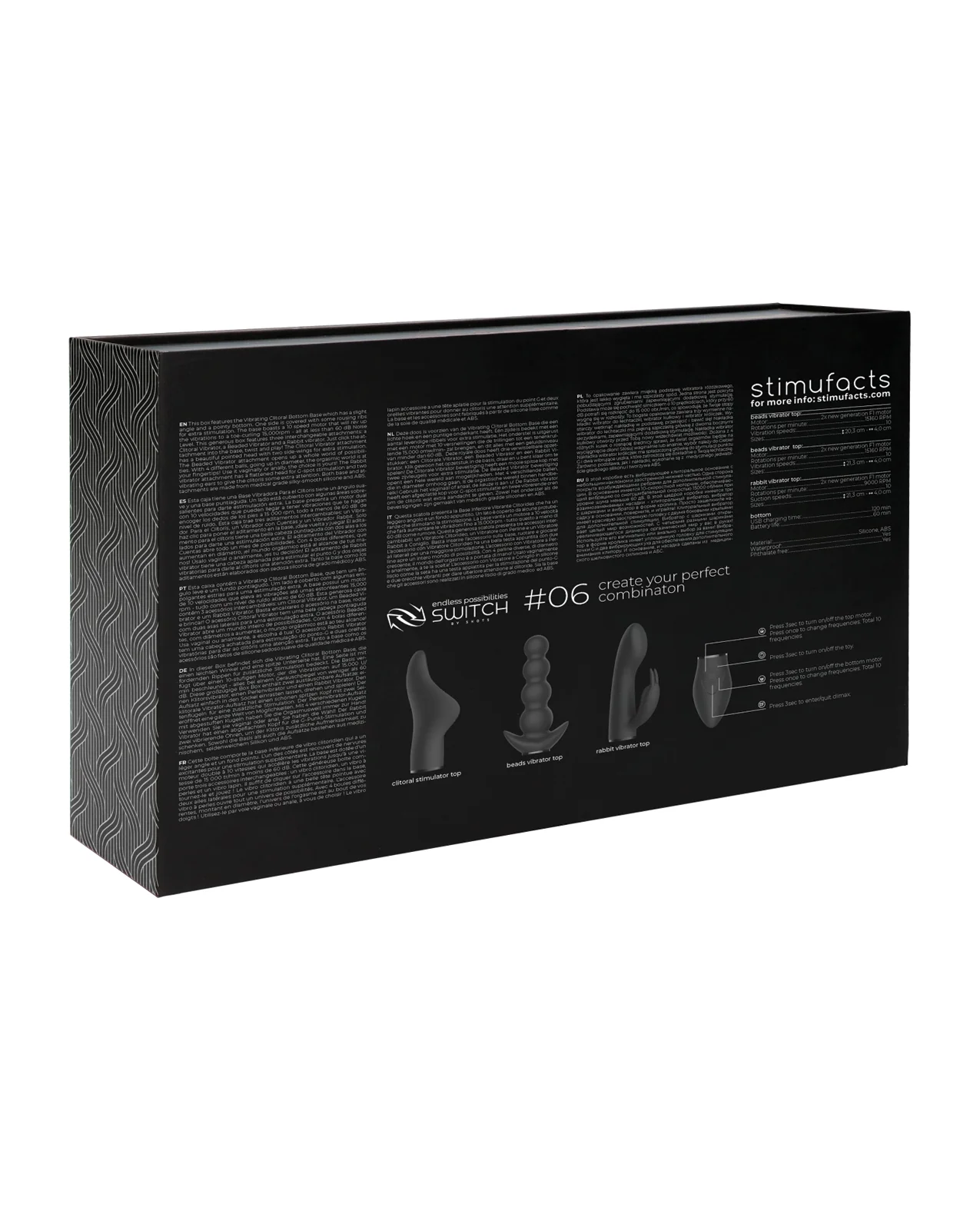 Shots Switch Pleasure Kit #6 - Black - Image 2
