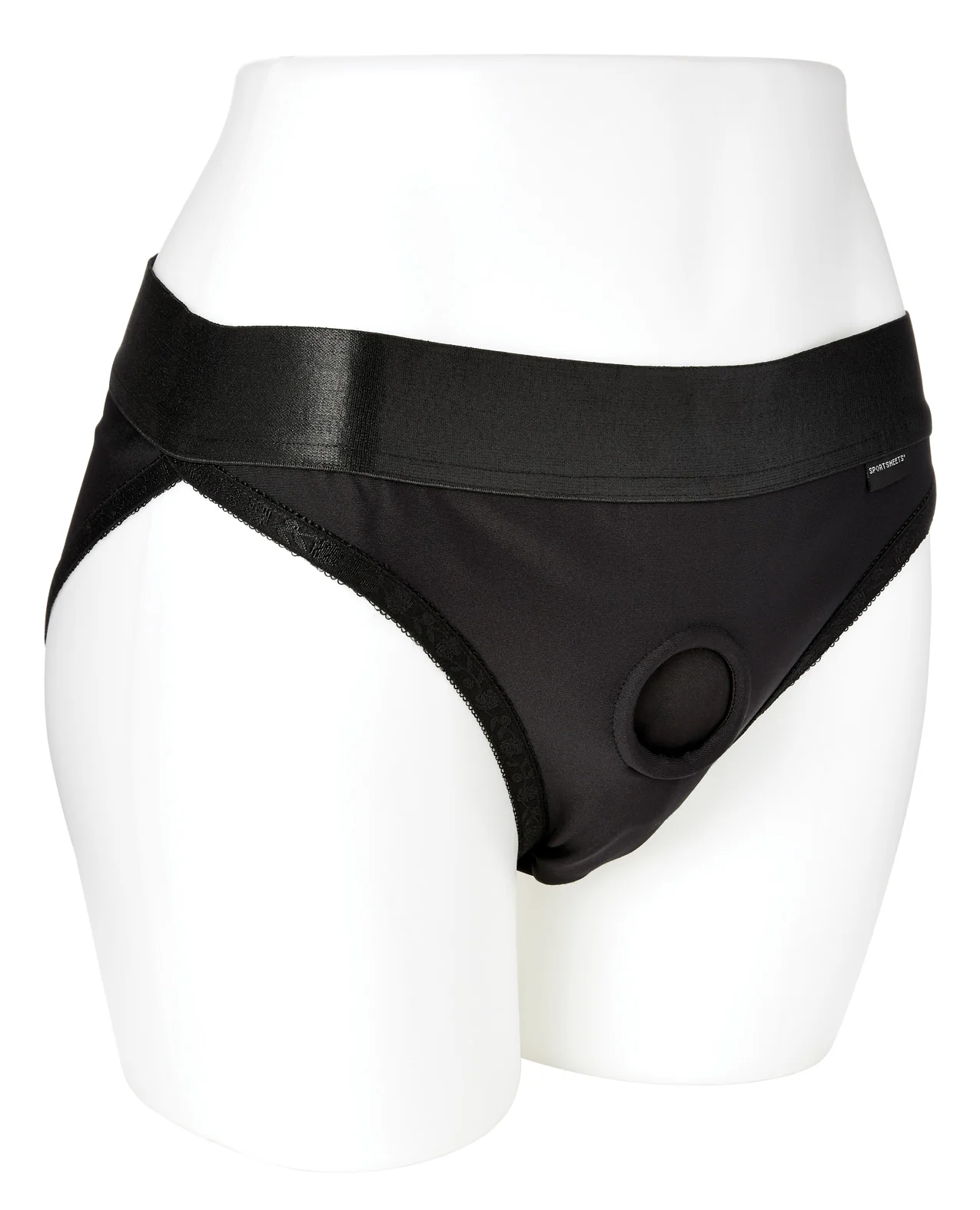 Sportsheets Em.Ex. Silhouette Harness XXX-Large - Black - Image 2