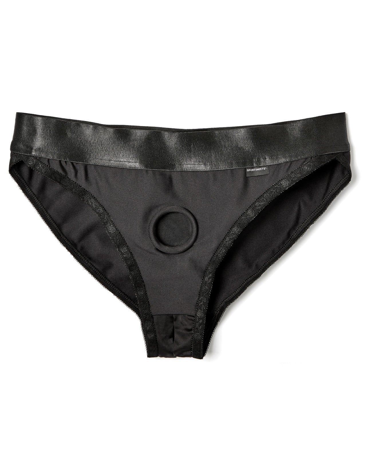 Sportsheets Em.Ex. Silhouette Harness XXX-Large - Black - Image 4