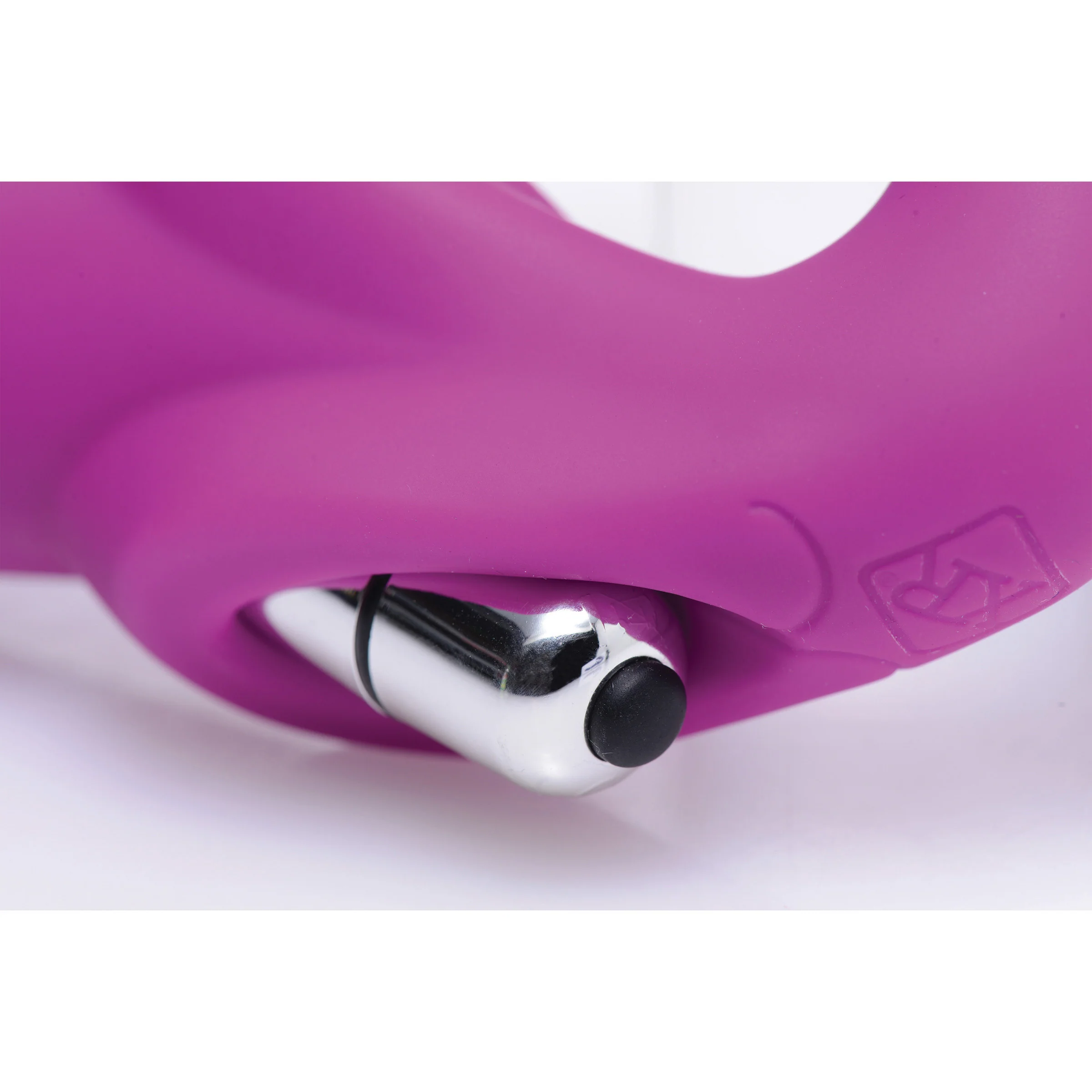 Evoke Vibrating Strapless Silicone Strap-on Dildo - Image 3