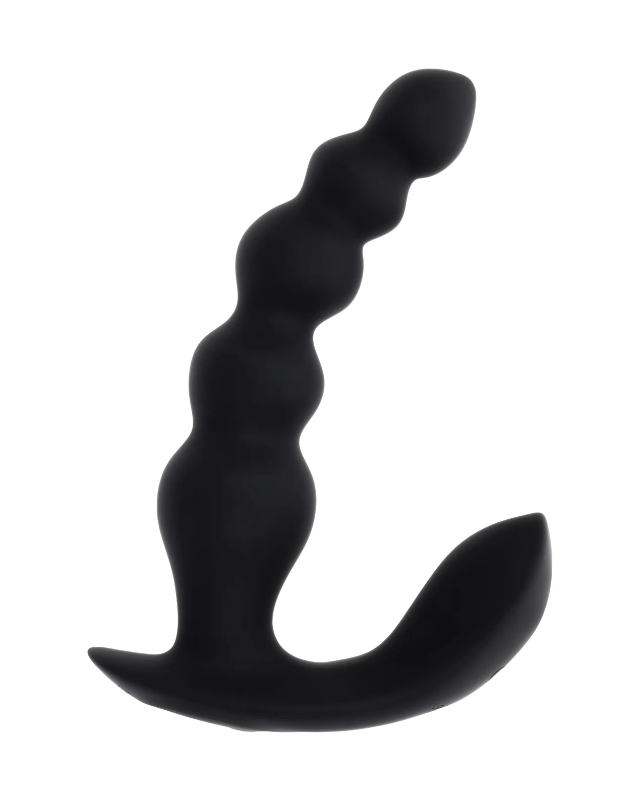 Evolved Bead Me Up Curved Anal Vibrator w/Remote Control - Black - Image 3