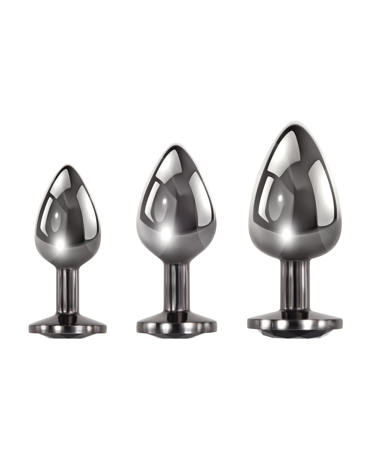 Evolved Black Gem Anal Plug Set - Image 3