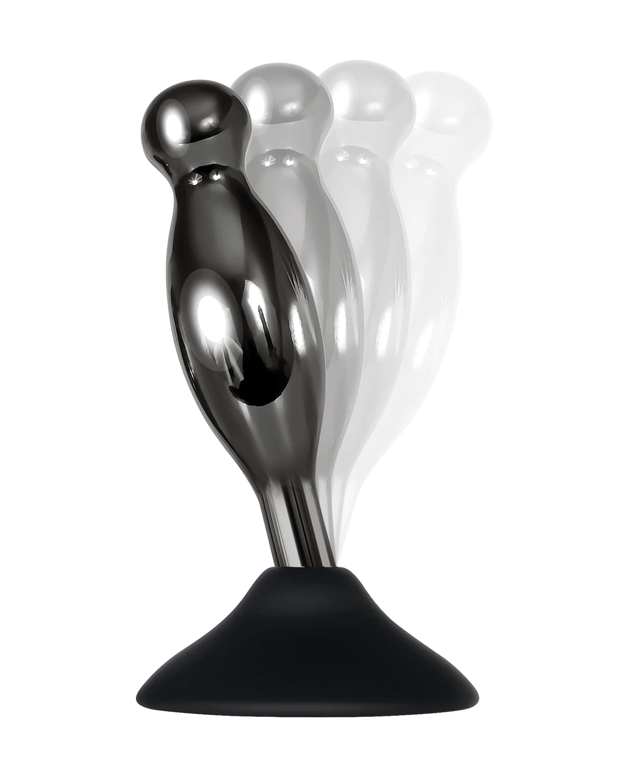 Evolved Joy Sticks 2 pc Plug Set - Black/Chrome - Image 5