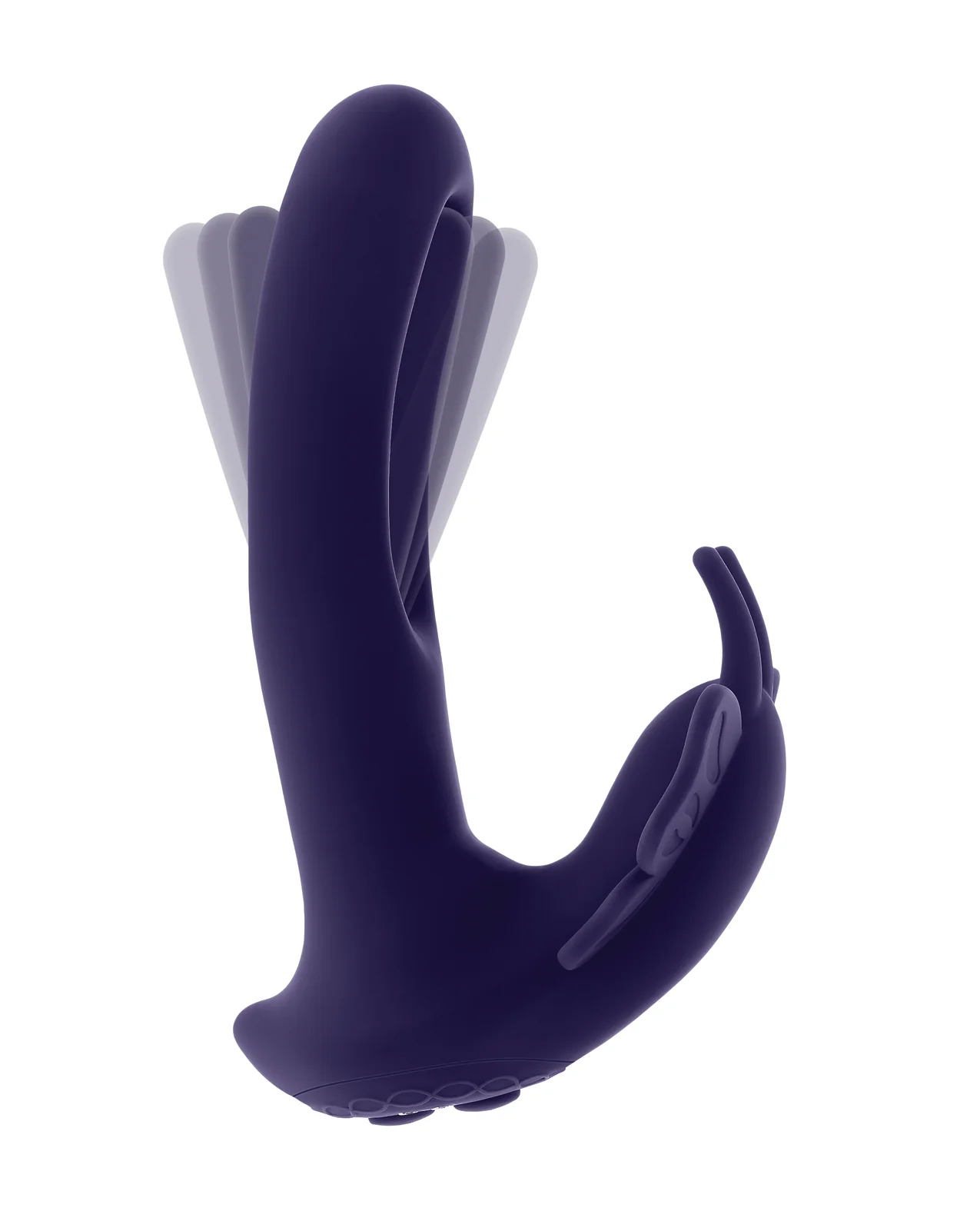 Evolved Lord of the Wings Flapping & Vibrating Stimulator - Purple - Image 4