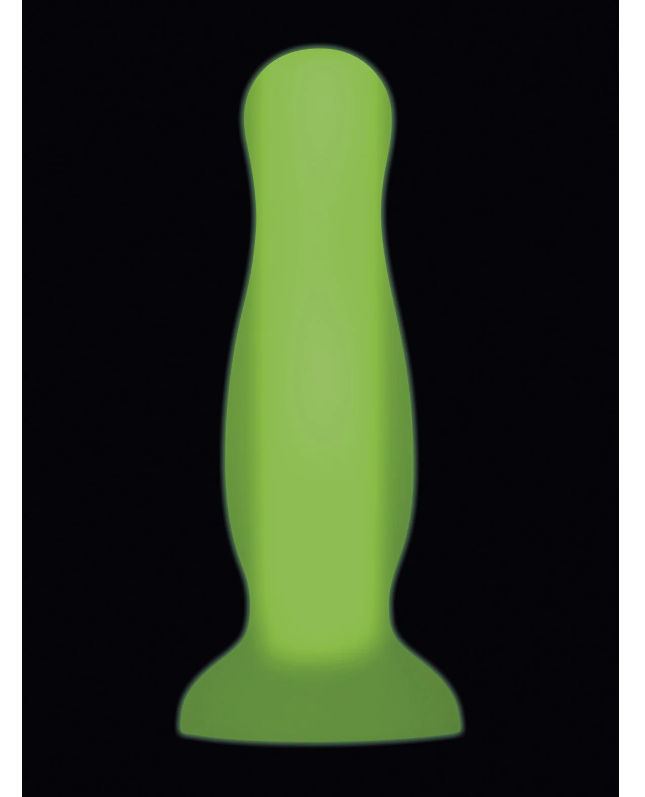 Evolved Luminous Anal Plug Large - Green - Image 4