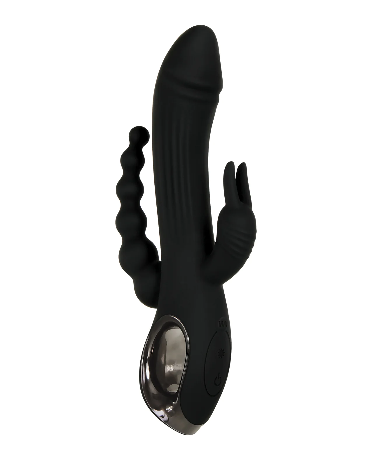 Evolved Trifecta Triple Stim Rechargeable - Black - Image 3
