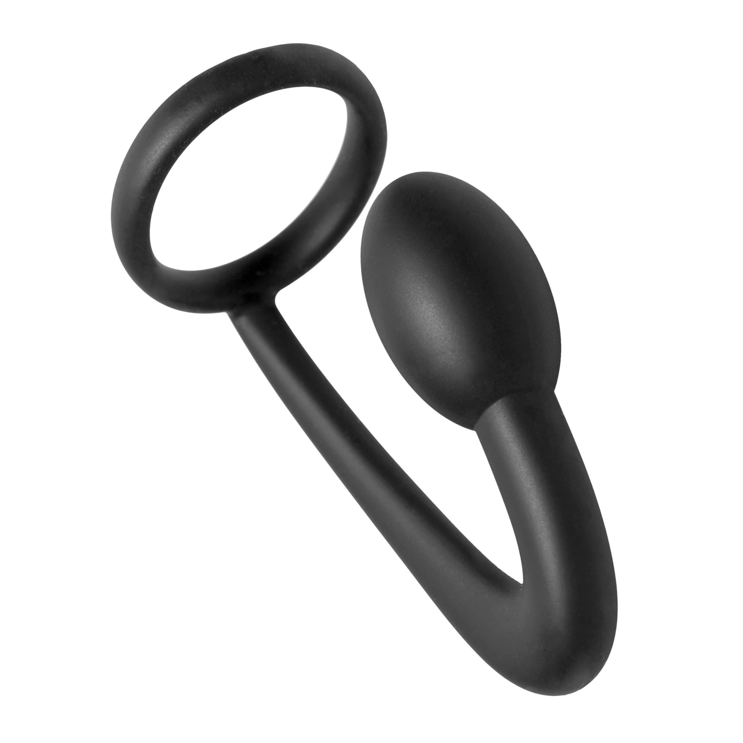 Explorer Silicone Cock Ring And Prostate Plug - Image 3