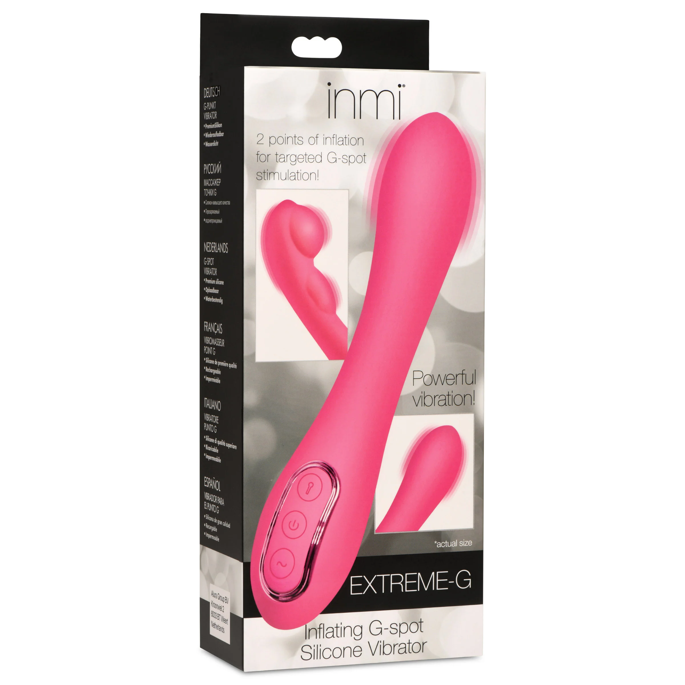 Extreme-g Inflating G-spot Silicone Vibrator - Image 11