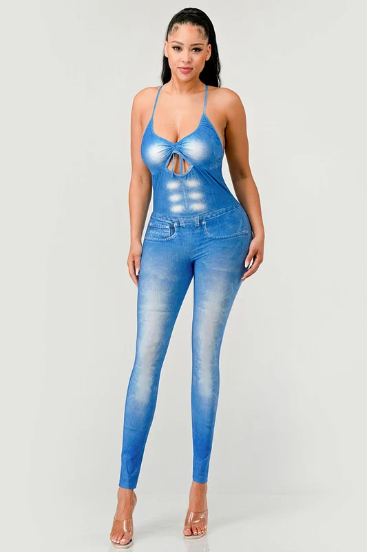 Faded Abs Jumpsuit - Image 2