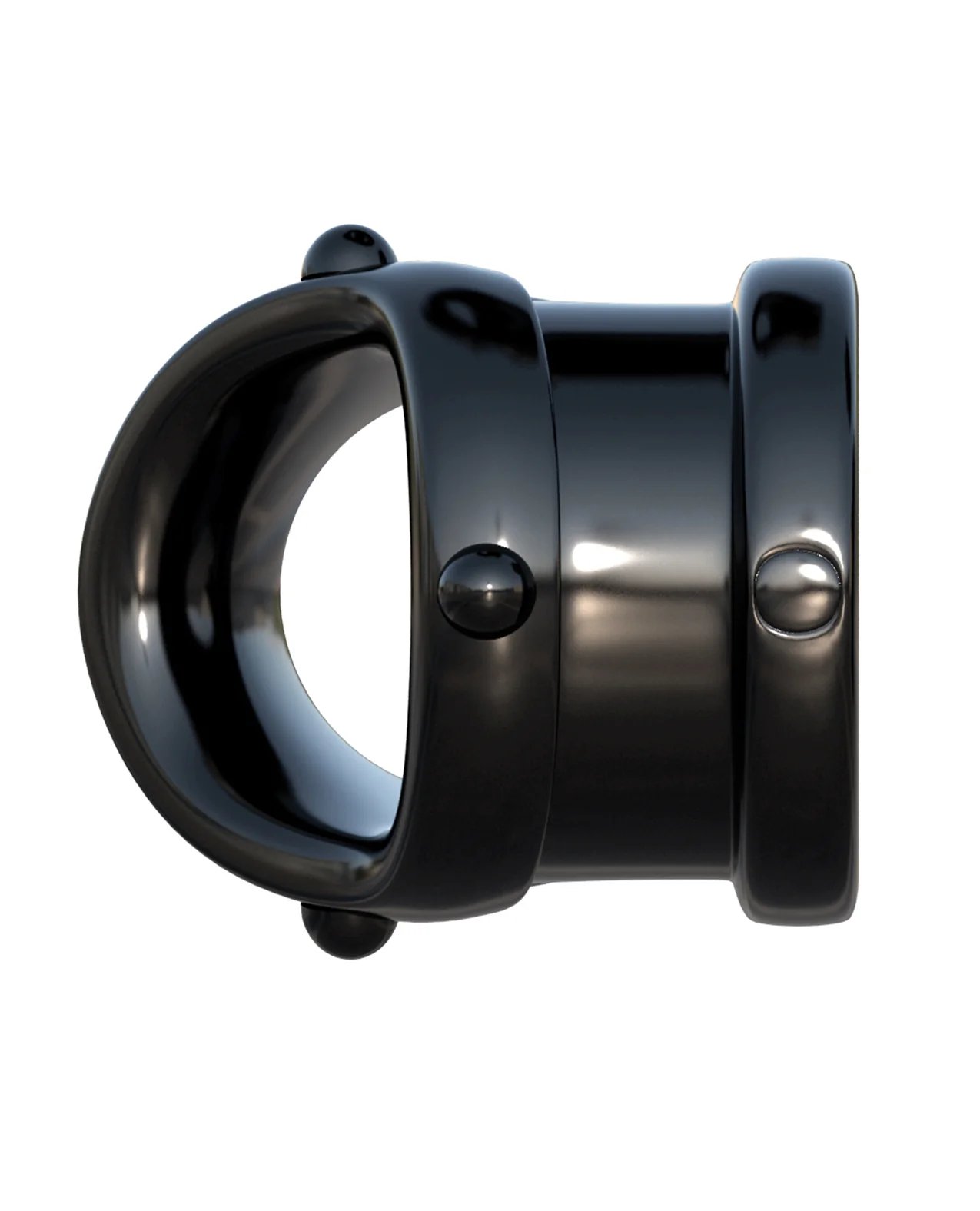 Fantasy C-Ringz Rock Hard Cock Pipe - Black - Image 4