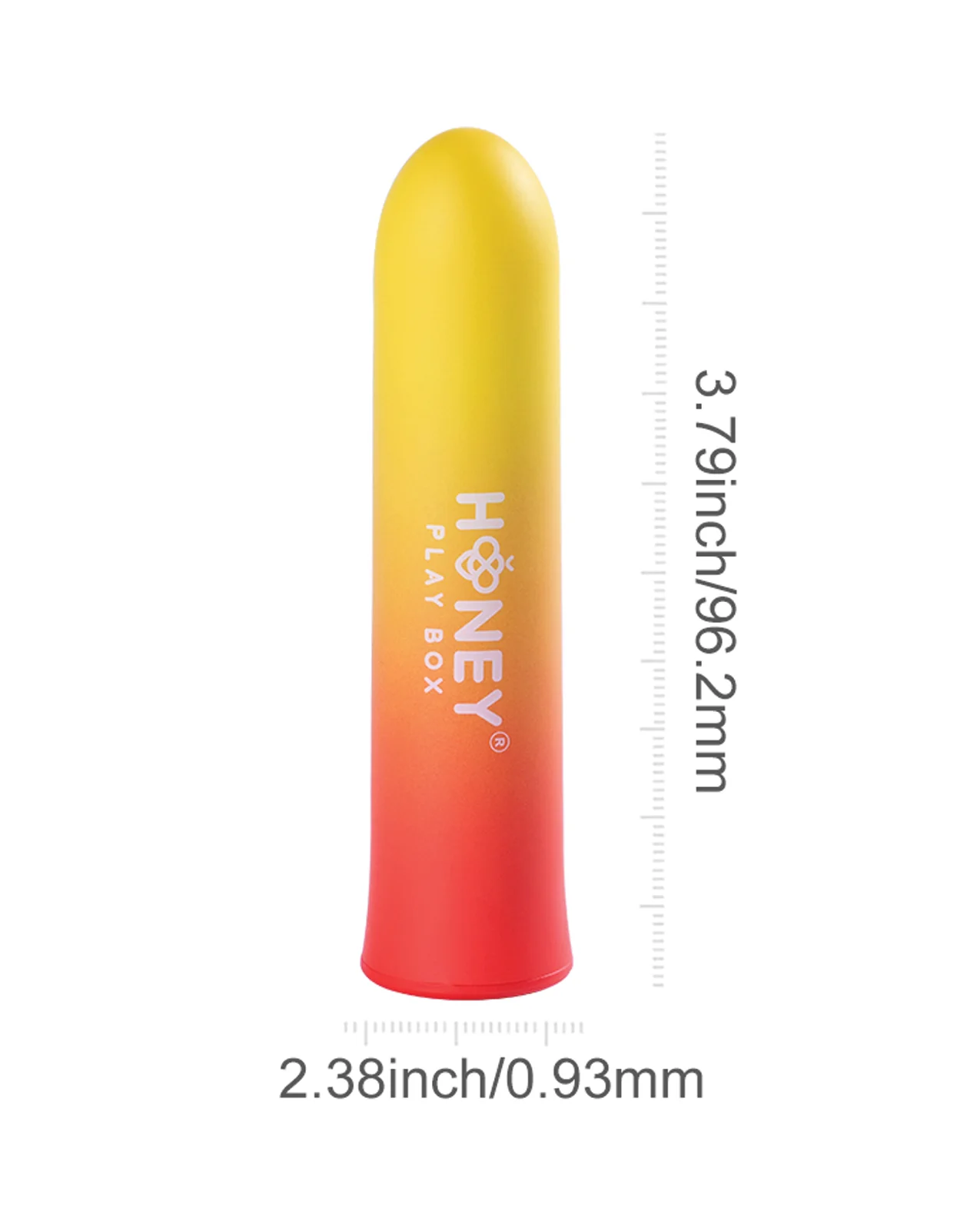 Fantasy Color Gradient Bullet Vibrator - Yellow - Image 4