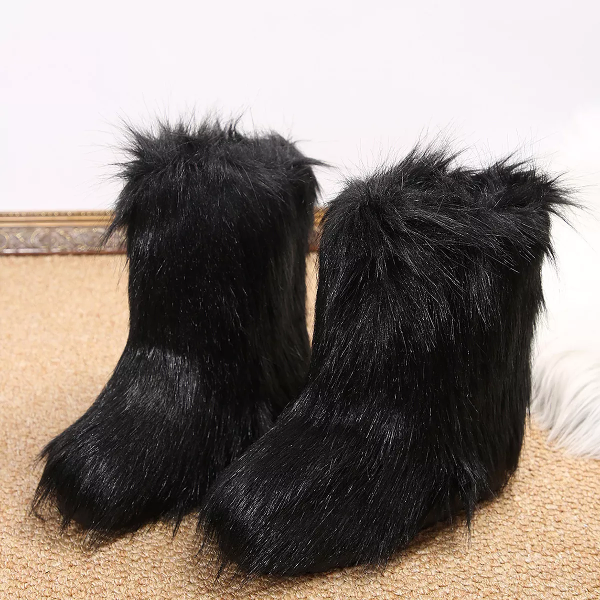 Faux Fur Winter Boots - Image 6