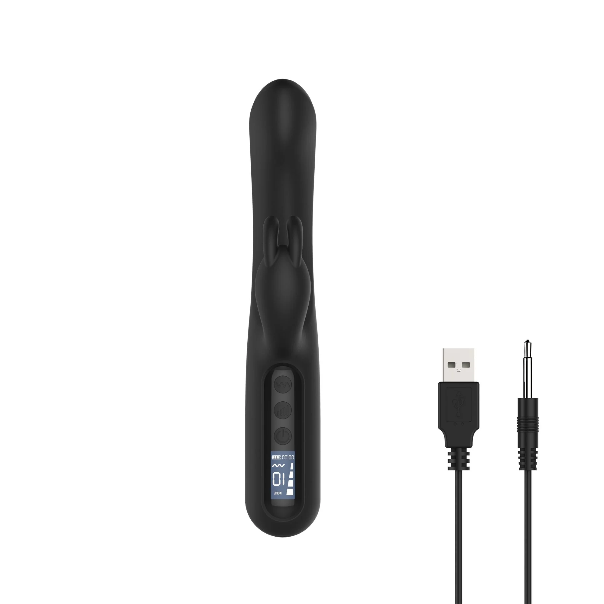 Febris - Premium Black Rabbit Vibrator - Image 5