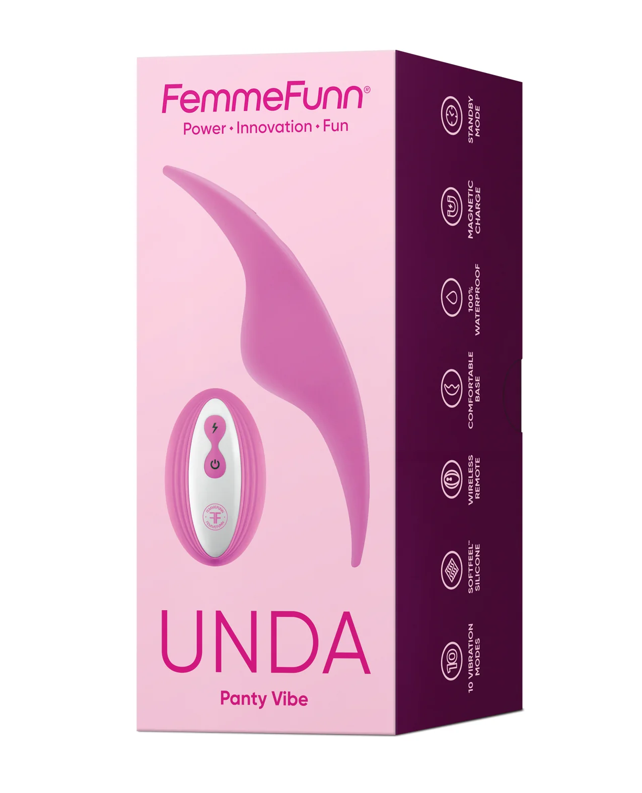 Femme Funn Unda Thin Panty Vibe - Pink - Image 5