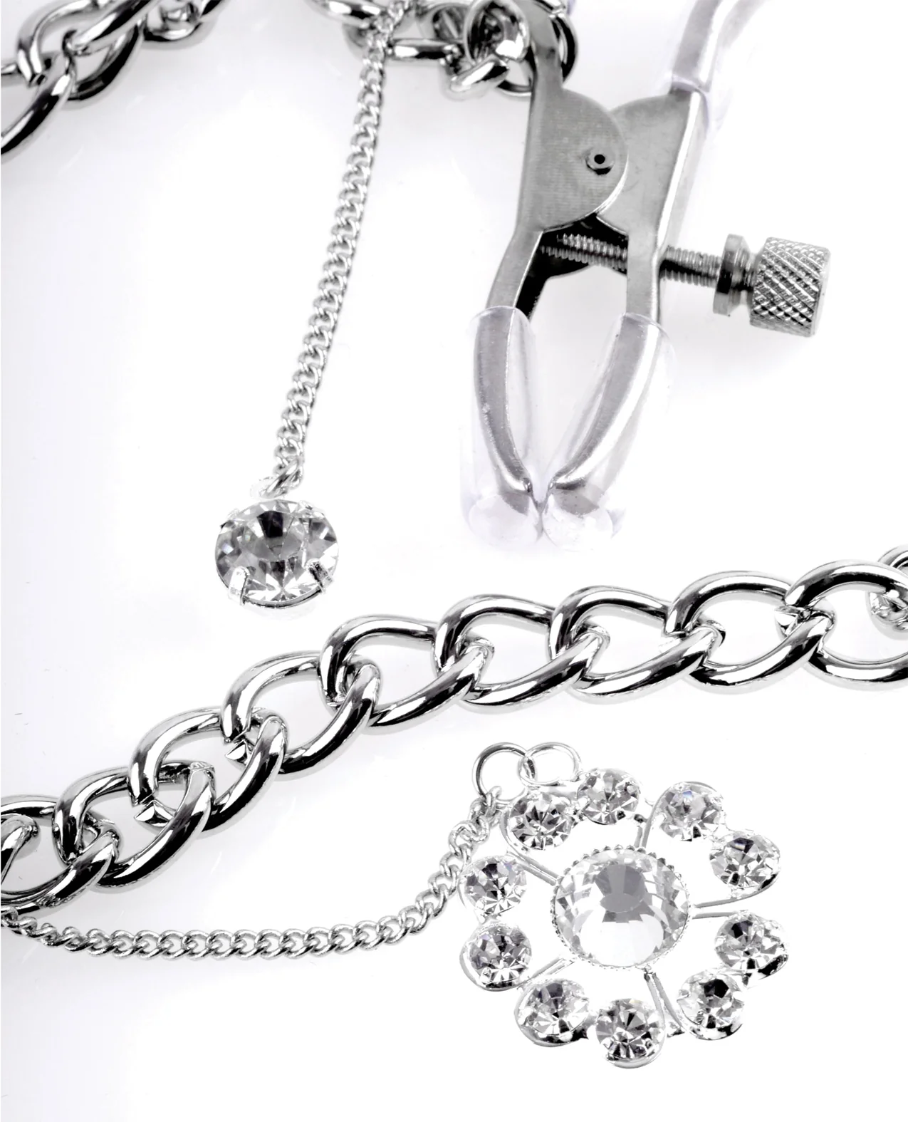 Fetish Fantasy Series Crystal Nipple Clamps - Image 3