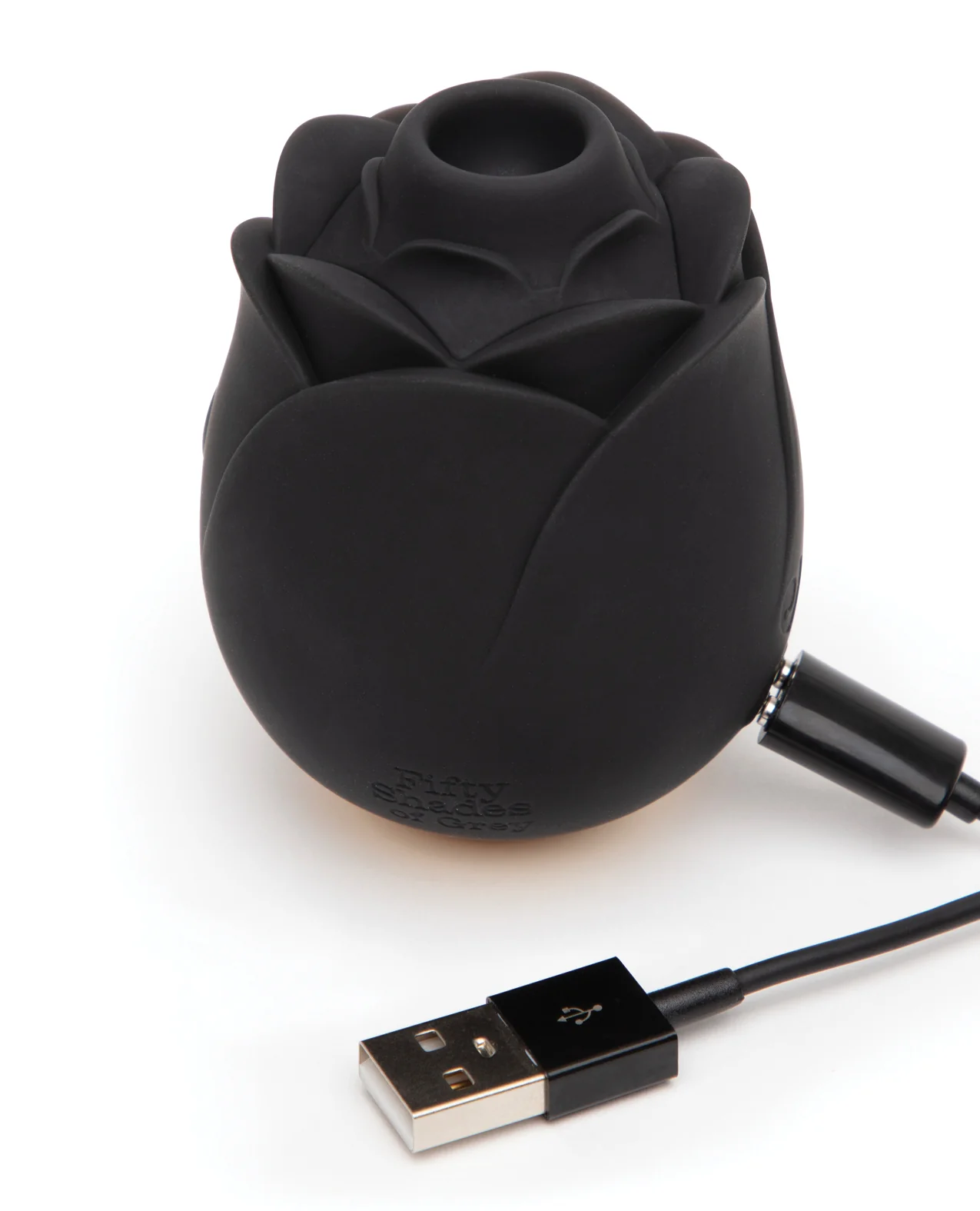 Fifty Shades of Grey Hearts & Flowers Rose Vibrator - Black - Image 5
