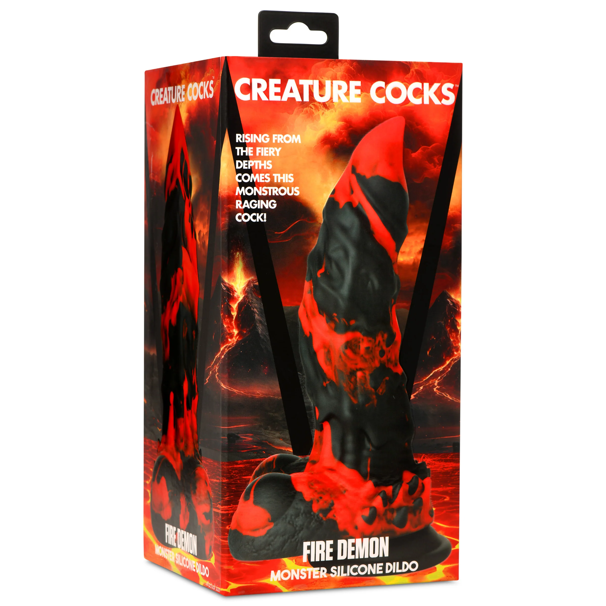 Fire Demon Monster Silicone Dildo - Image 8