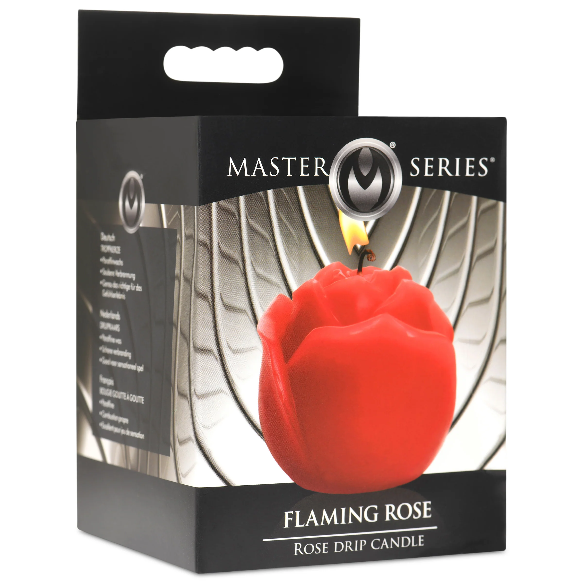 Flaming Rose Drip Candle - Image 2