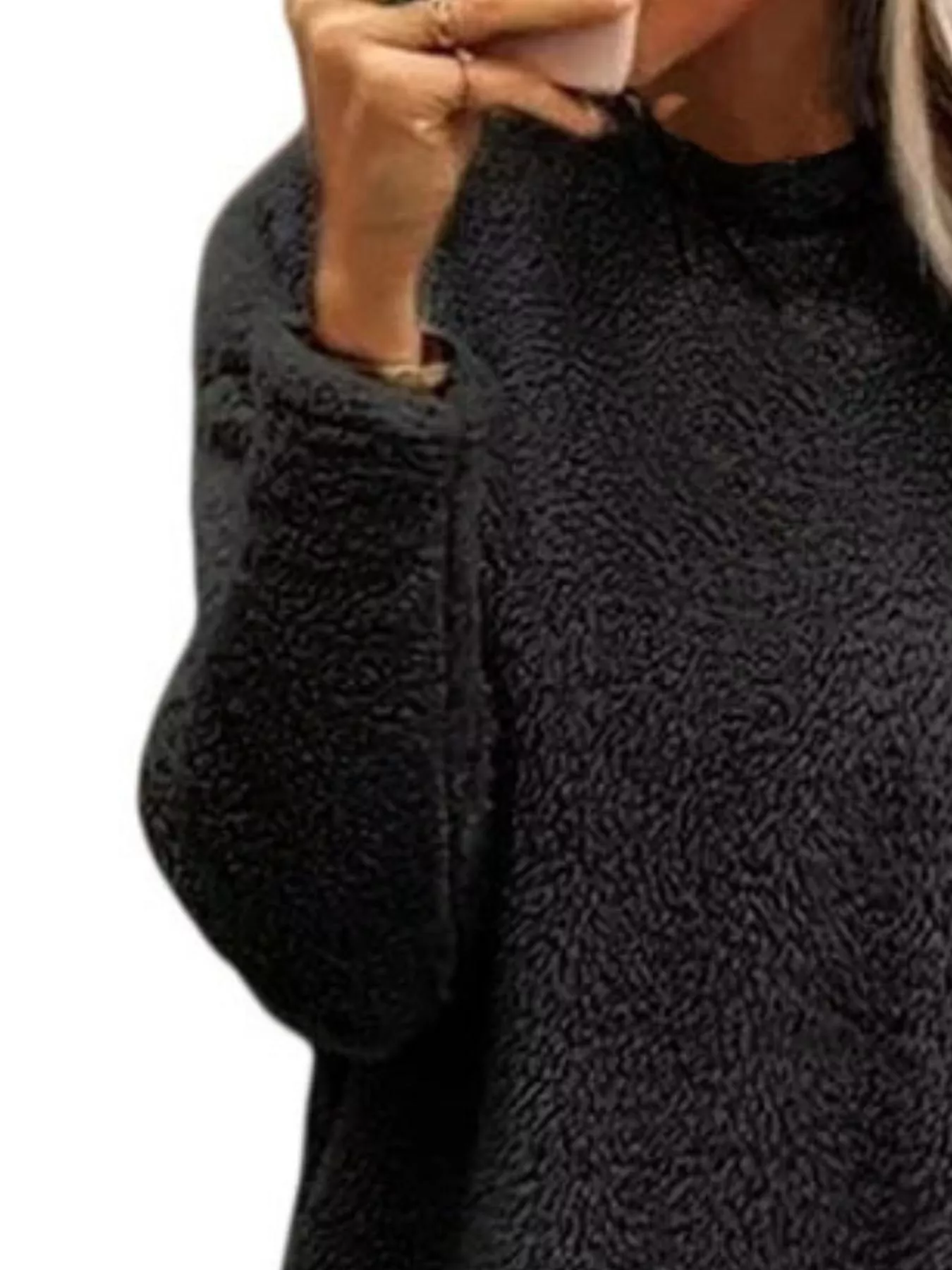 Fleece Long Sleeve Sweatshirt - Image 15