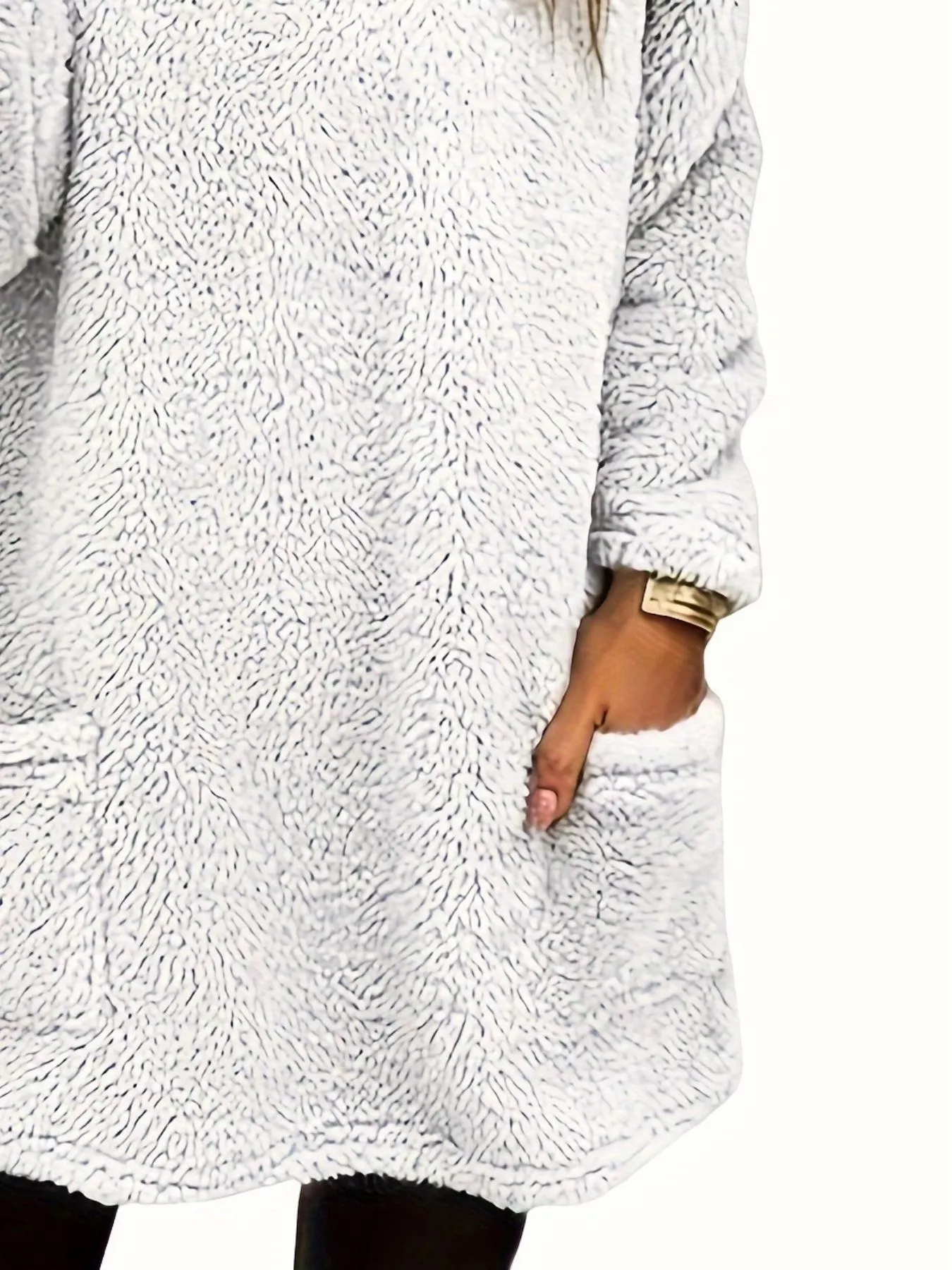 Fleece Long Sleeve Sweatshirt - Image 17