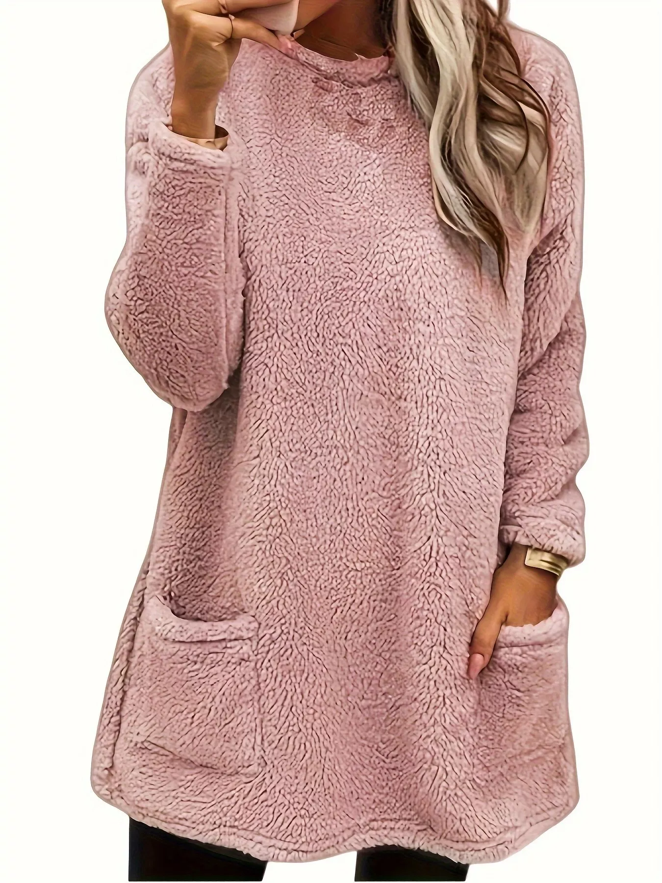 Fleece Long Sleeve Sweatshirt - Image 19