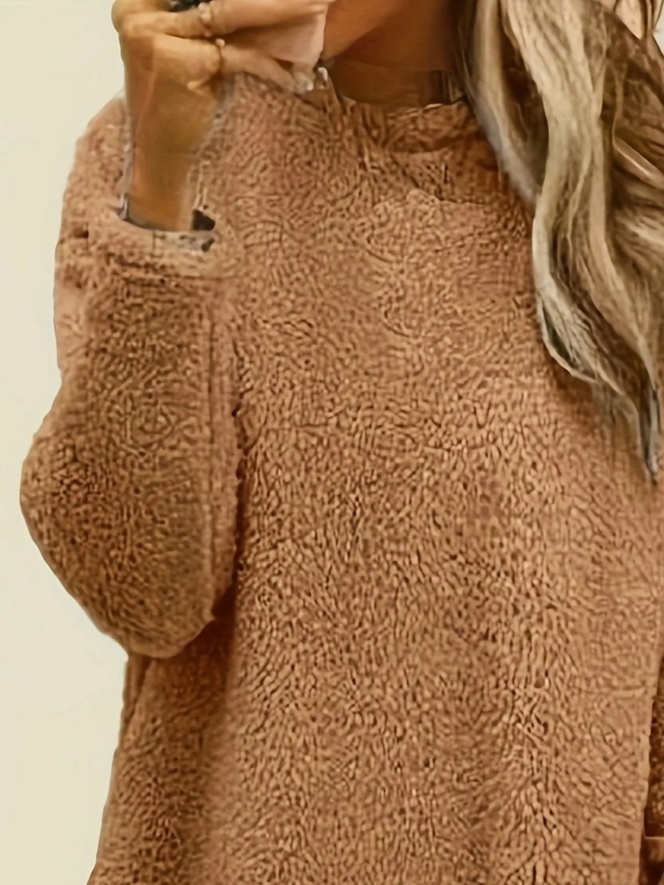 Fleece Long Sleeve Sweatshirt - Image 2
