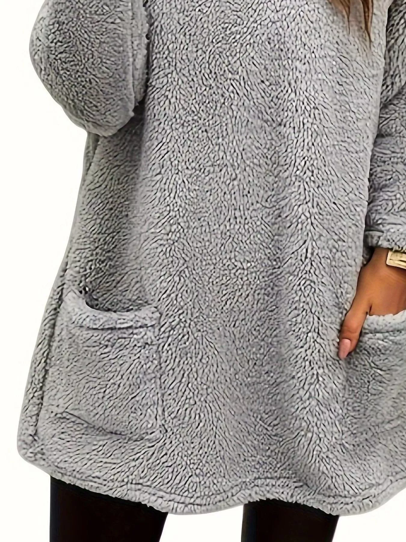 Fleece Long Sleeve Sweatshirt - Image 24