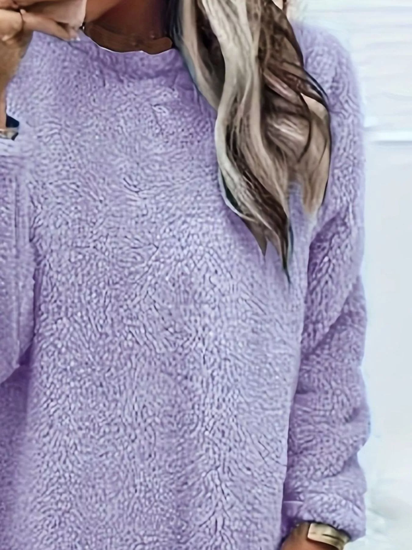 Fleece Long Sleeve Sweatshirt - Image 9