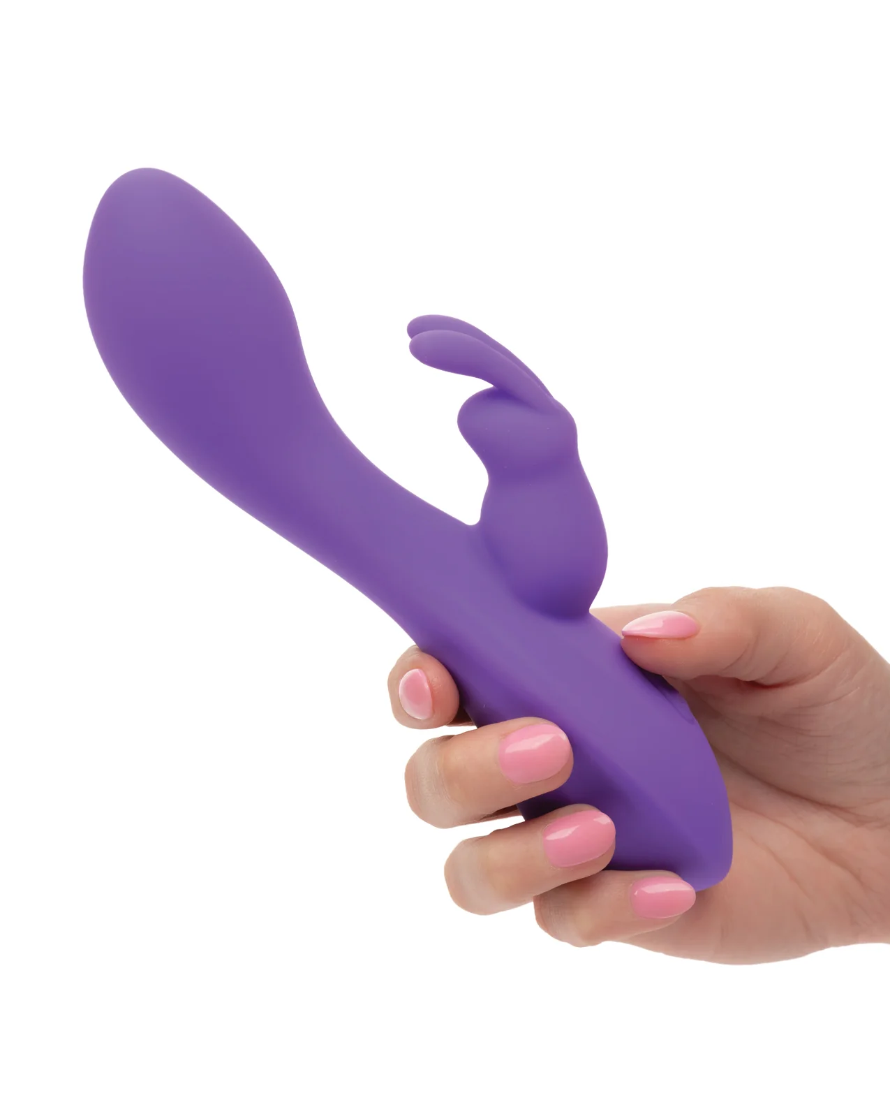 Flex Bend & Hold Double Rumbler Rabbit Massager - Purple - Image 4