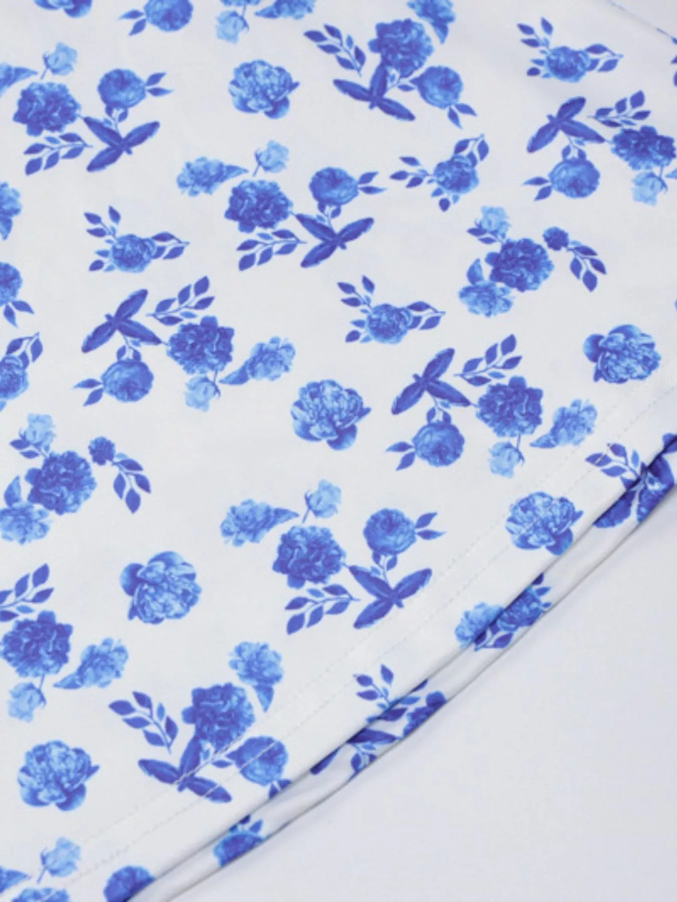 Floral Print Tie Strap Bodycon Maxi Dress - Image 26
