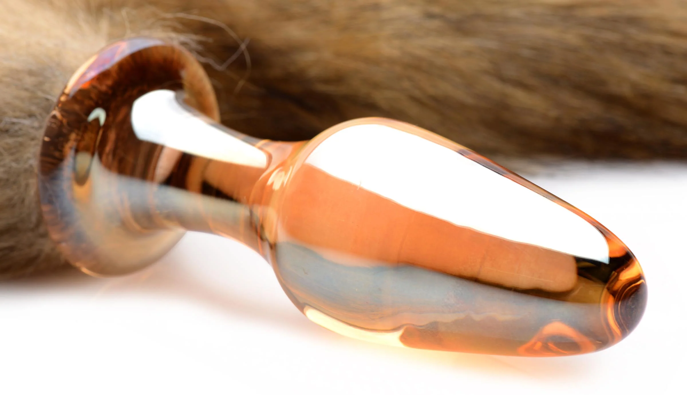 Fox Tail Glass Anal Plug - Image 6