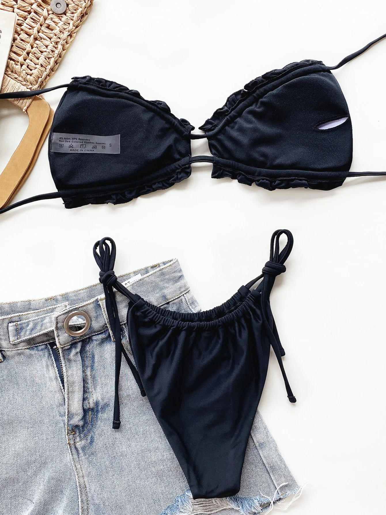 Frill Trill Halter Neck Bikini Set - Image 20