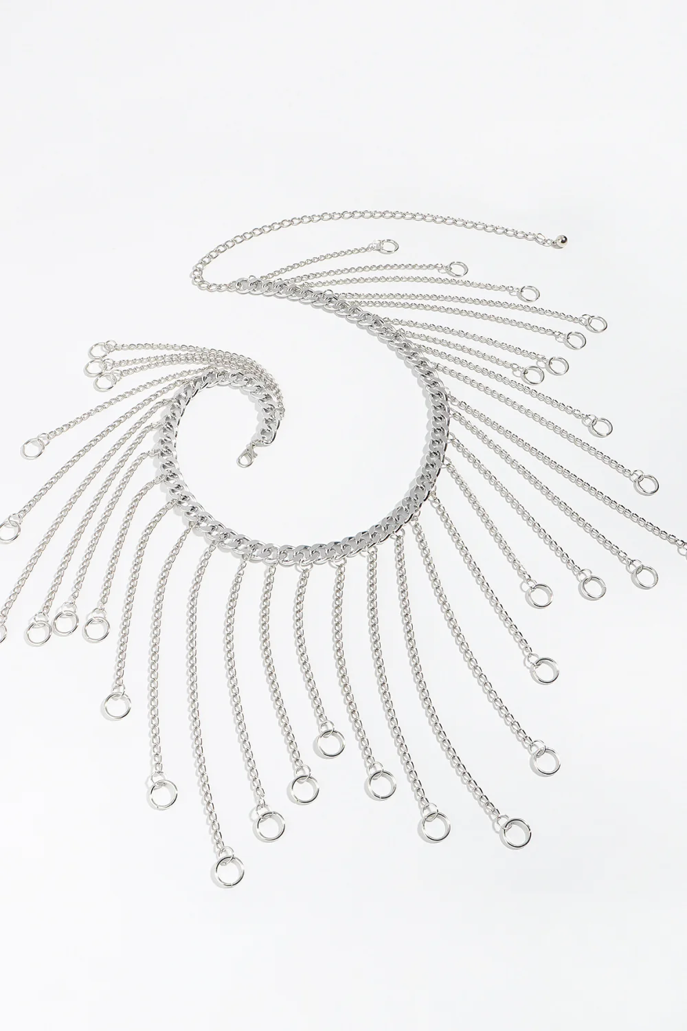Fringe Chain Alloy Belt - Image 3