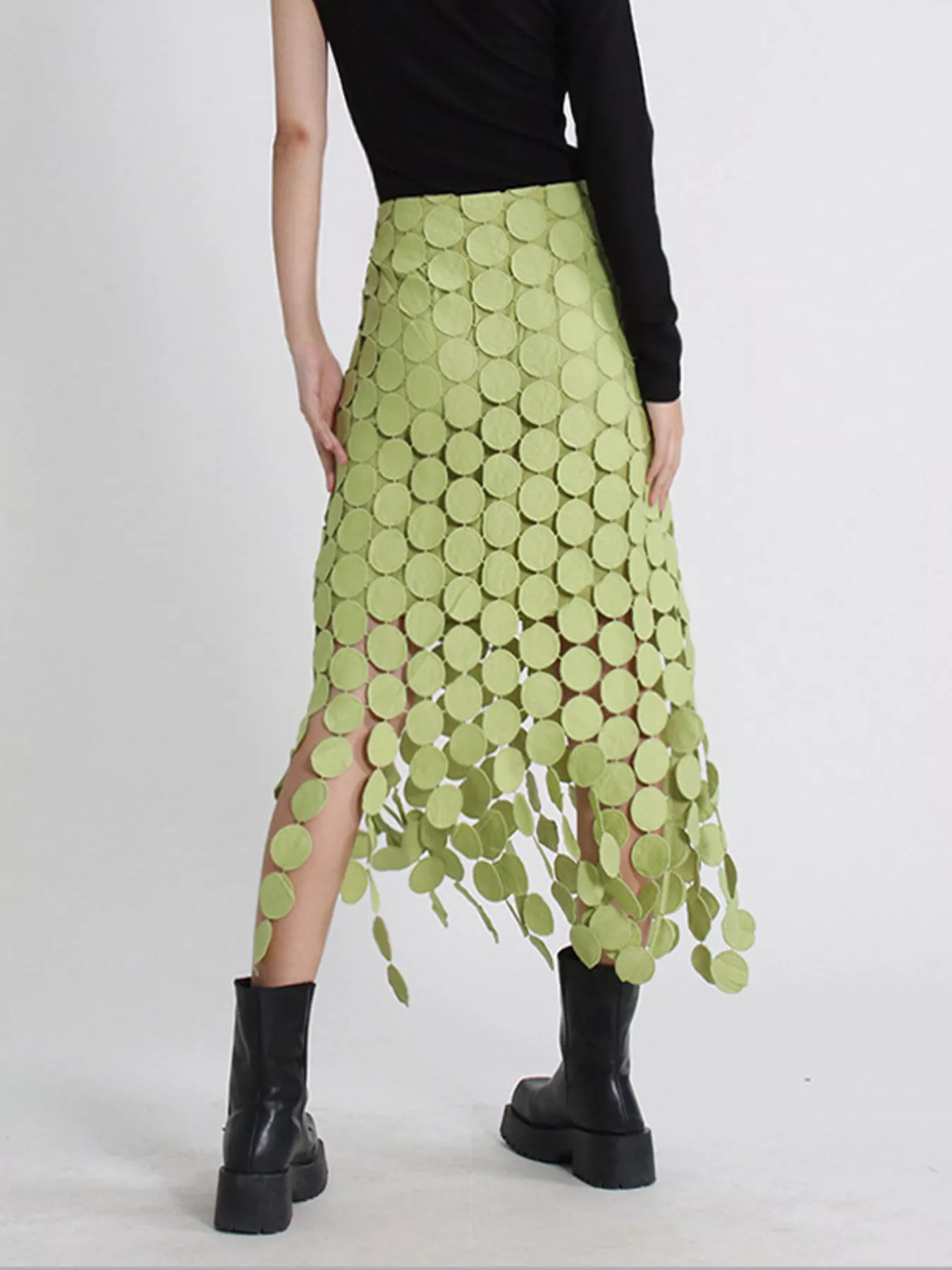 Fringe Midi Skirt - Image 10