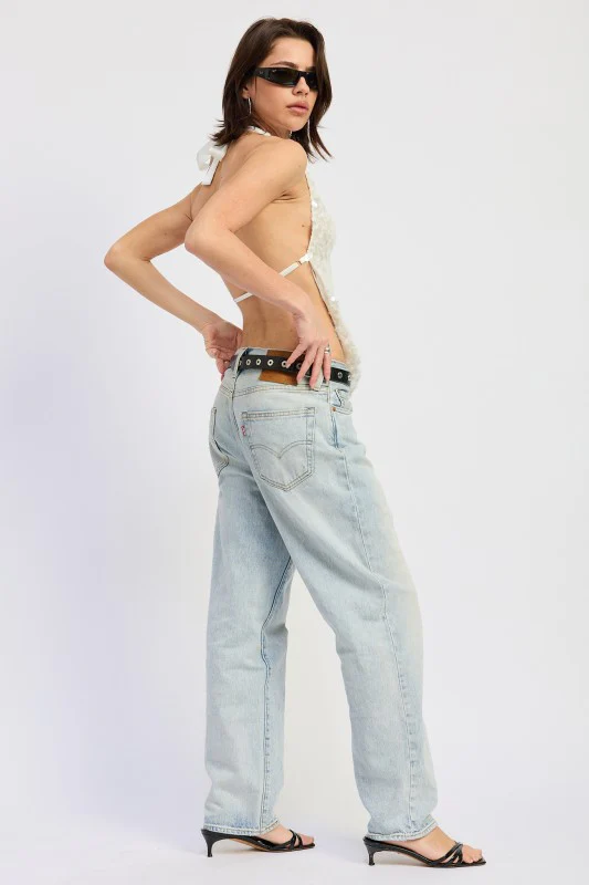 FRONT TIE SEQUIN HALTER TOP - Image 15