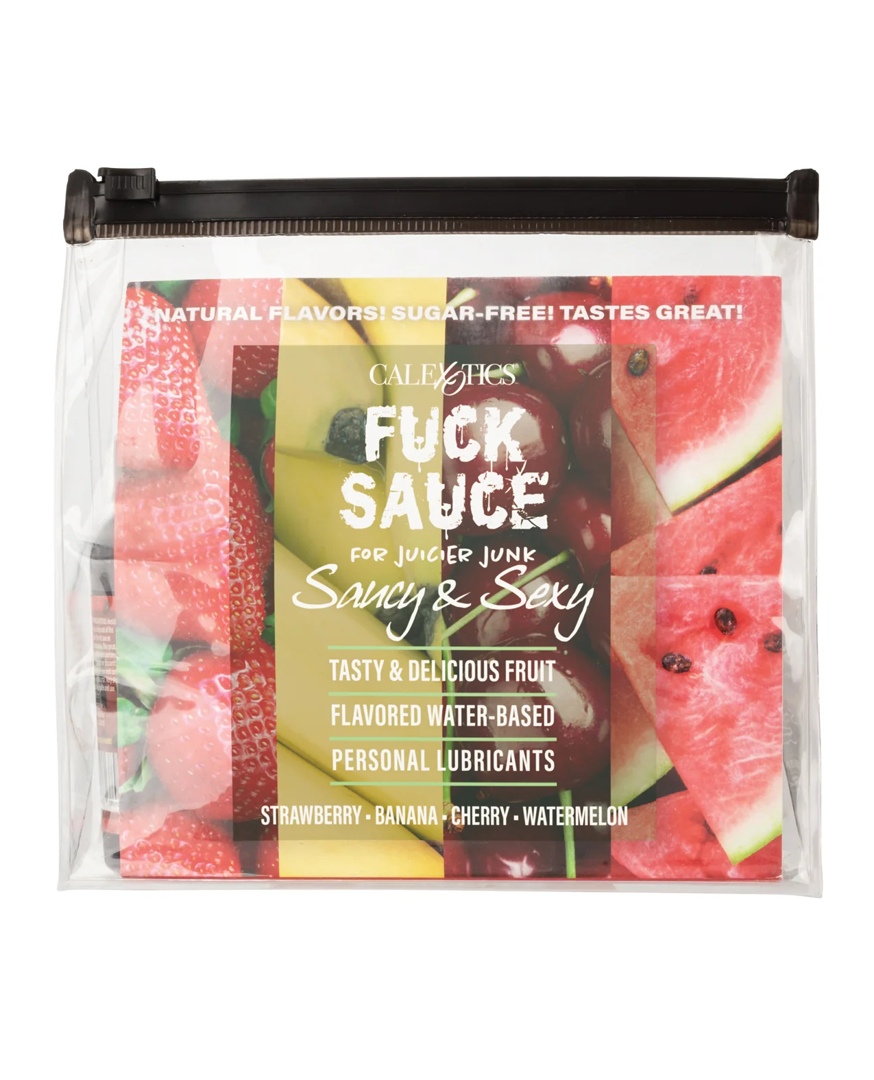 Fuck Sauce Flavored Water Based Personal Lubricant Variety 4 Pack - 2 oz Each - Image 2