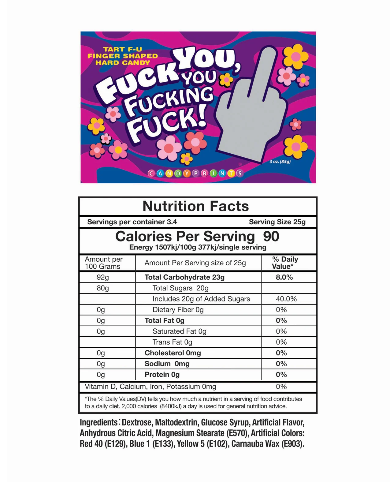 Fuck You You Fucking Fuck 3 oz Bag - Image 2