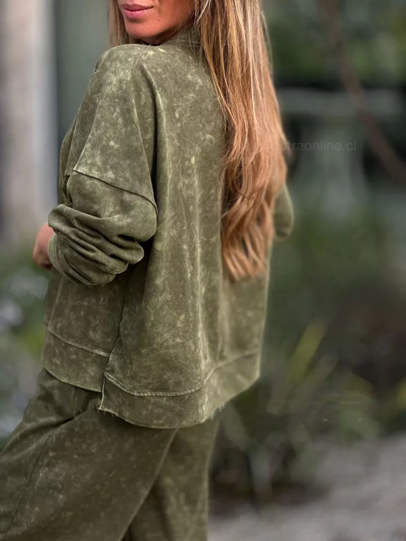Full Size Round Neck Long Sleeve Top and Pants Set Plus Size - Image 3