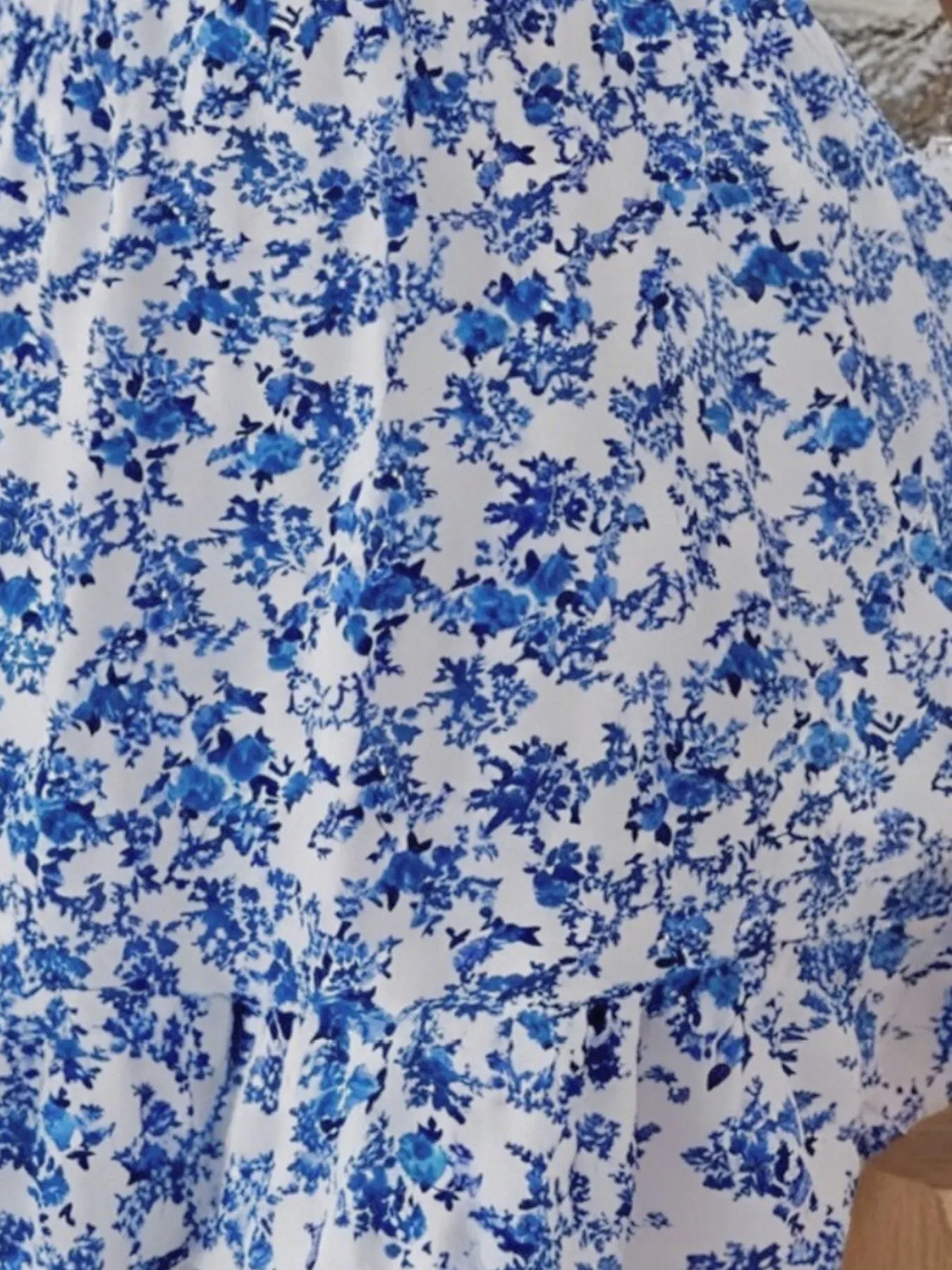 Full Size Slit Off-Shoulder Floral Midi Dress Plus Size - Image 21