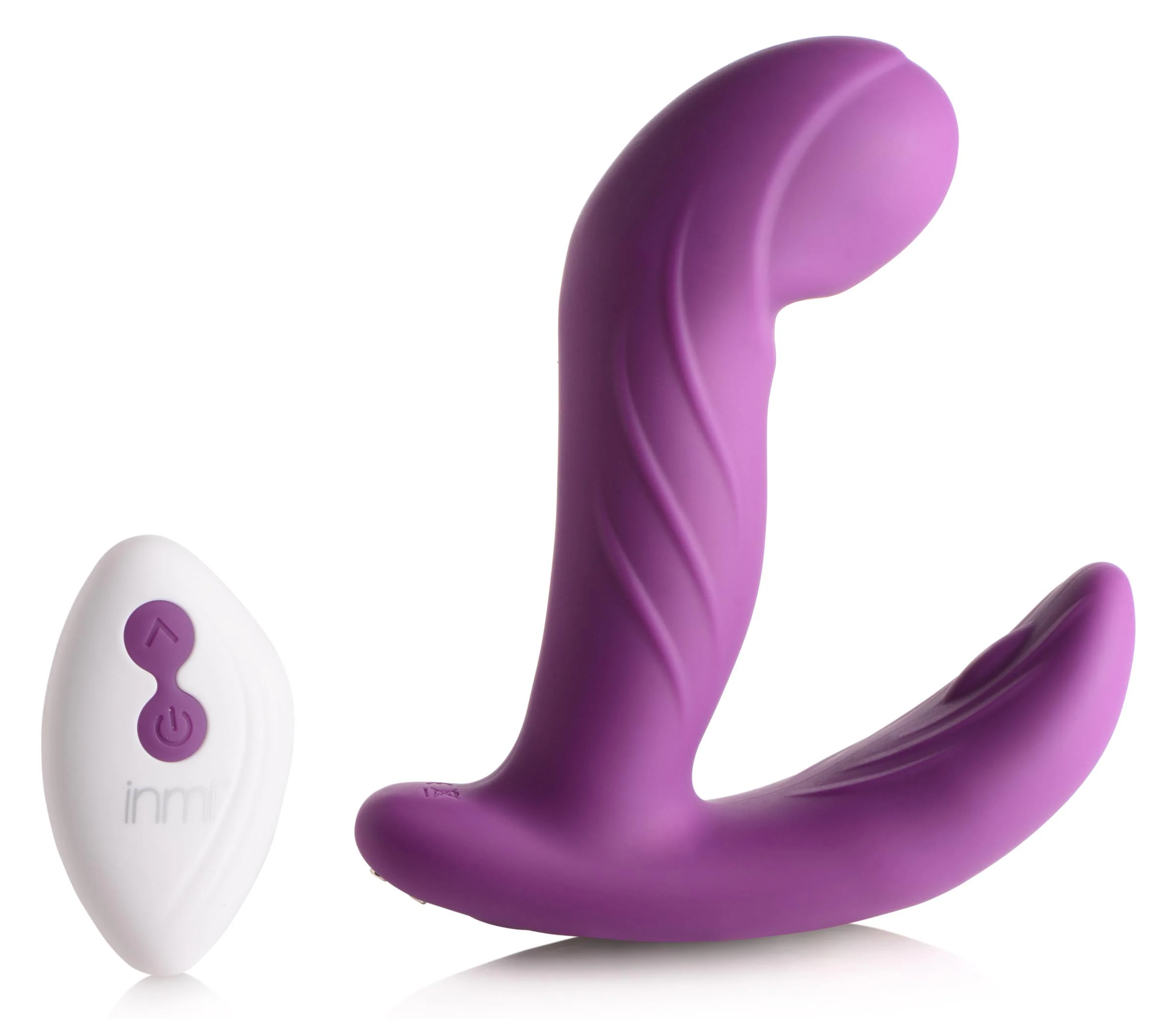 G-rocker 10x Come Hither Silicone Vibrator With Remote Control - Image 5