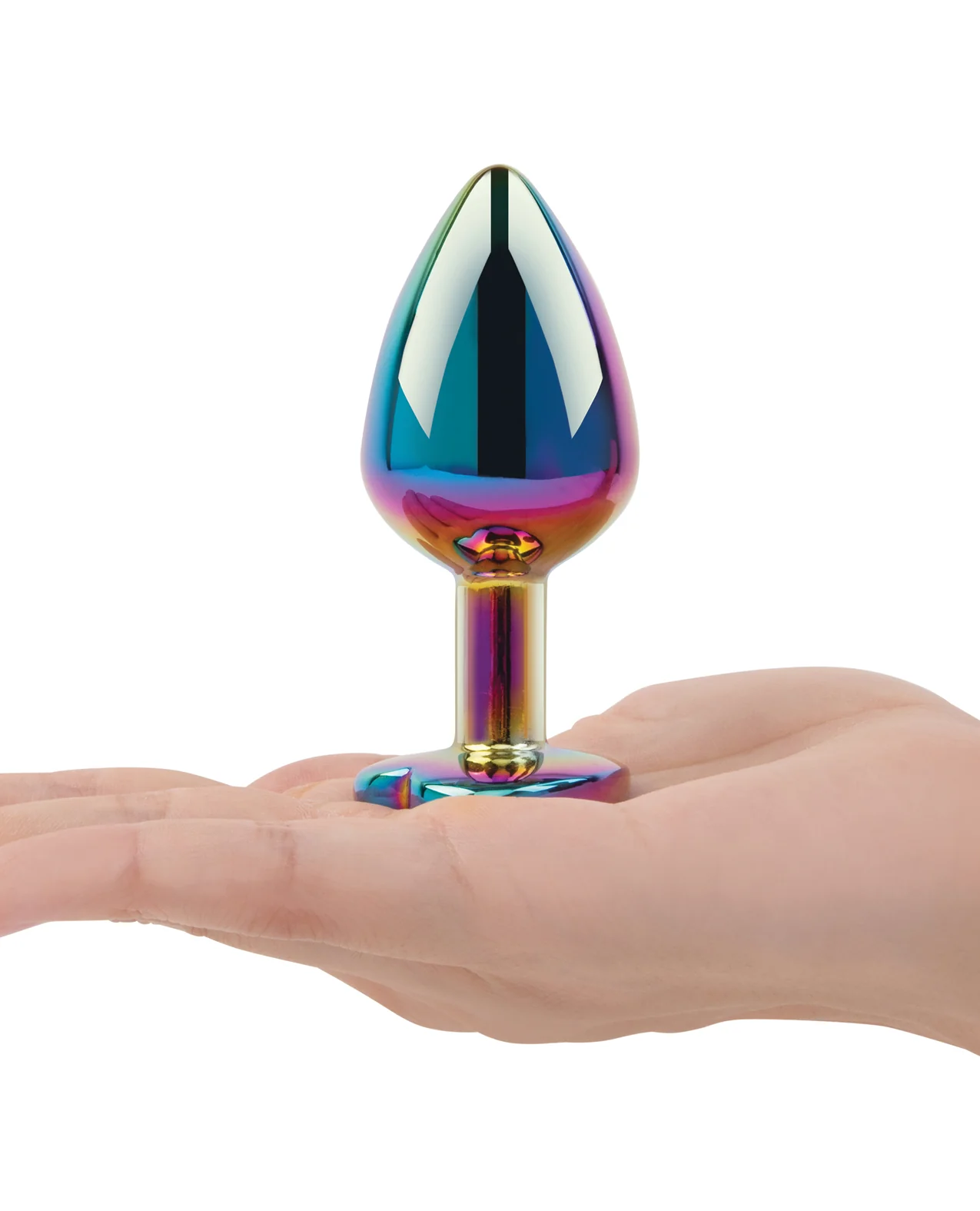 Gemsations 2 pc 2.75" & 3.25" Chrome Anal Training Set - Rainbow - Image 4
