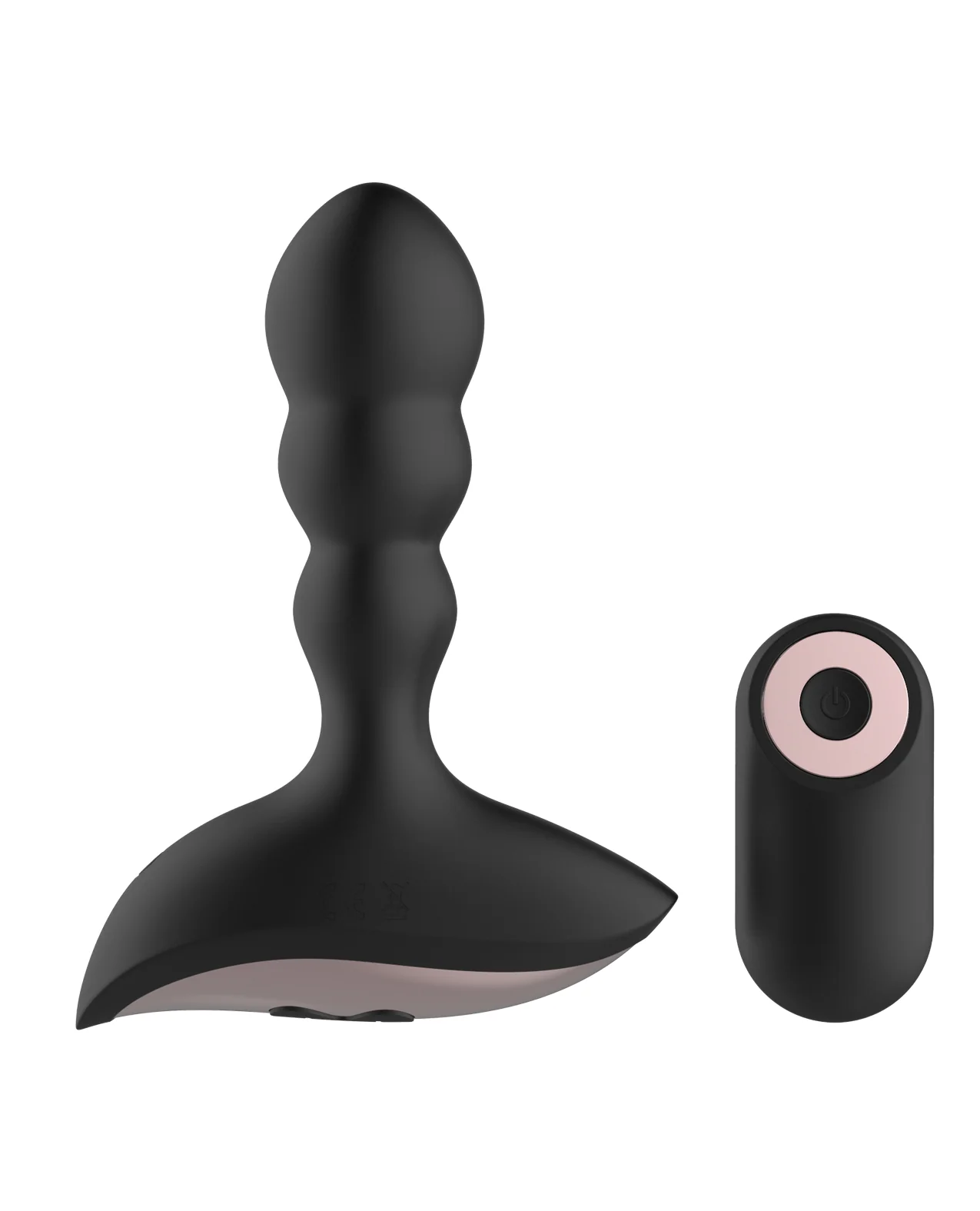 Gender Fluid Shake Anal Vibe w/Remote - Black - Image 3