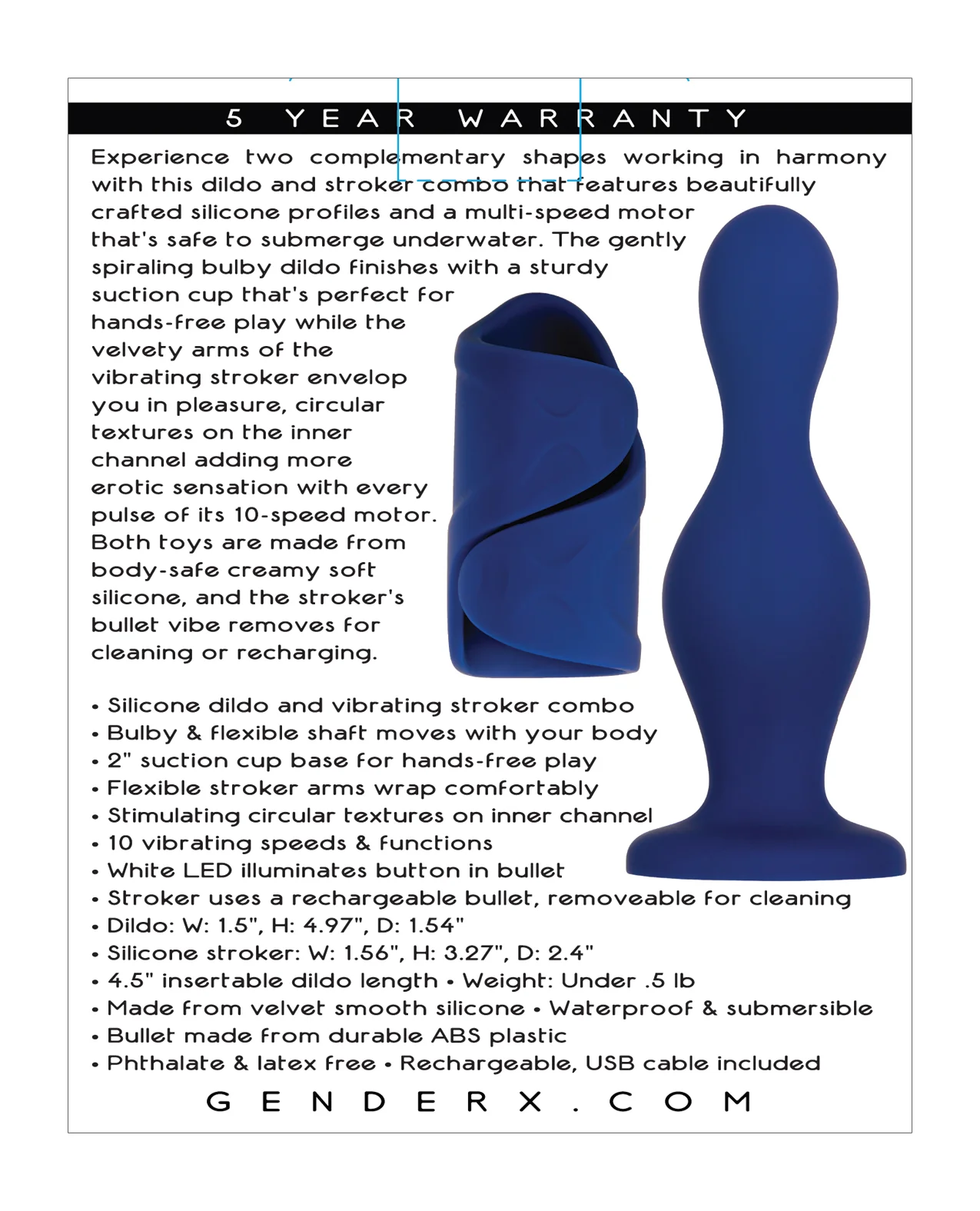 Gender X In's & Out's - Blue - Image 2