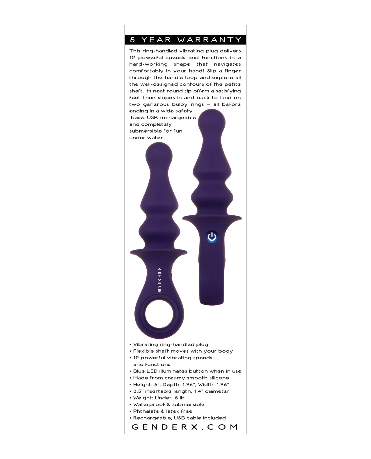 Gender X Ring Pop - Purple - Image 2