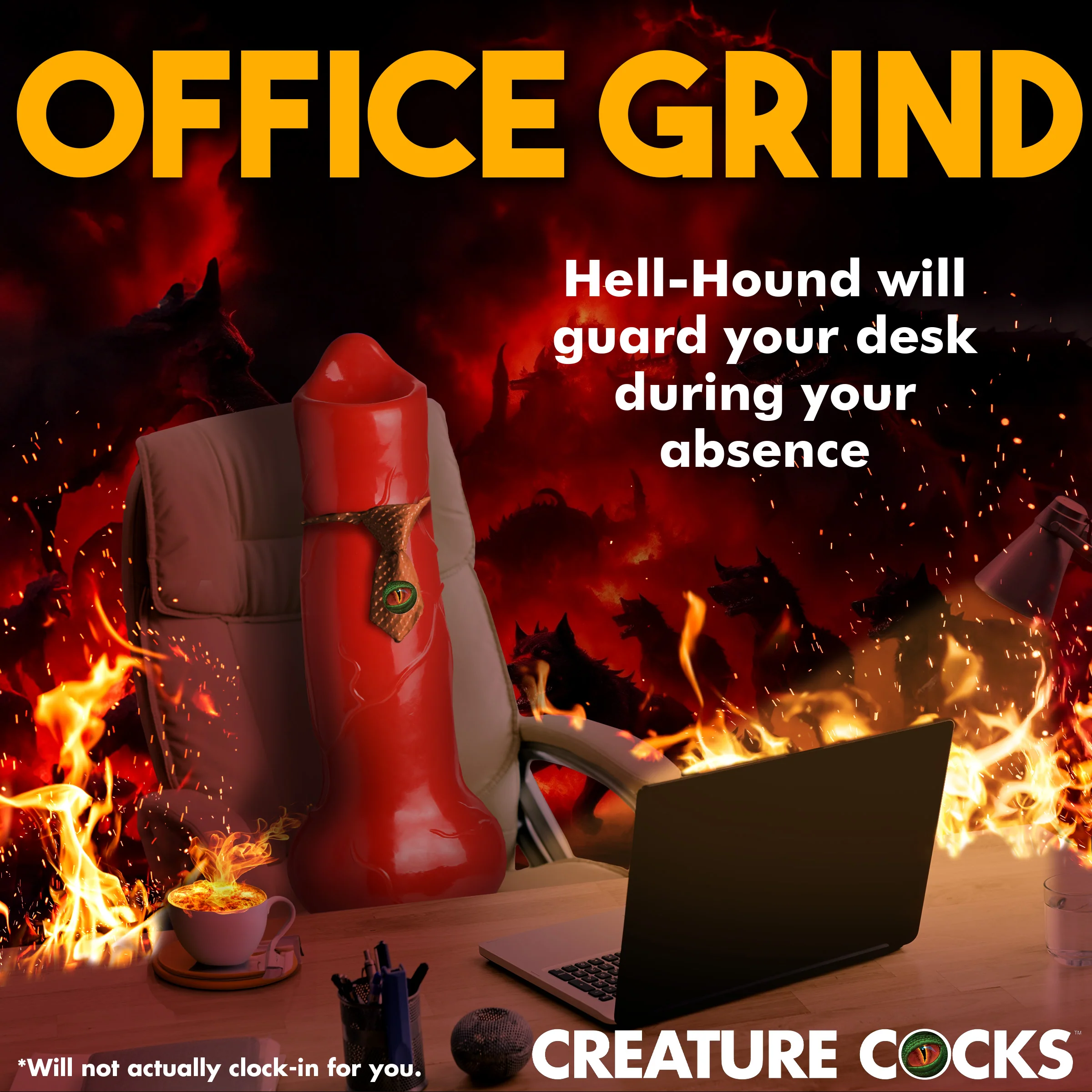Giant Hell-hound Canine 3ft Dildo - Image 8