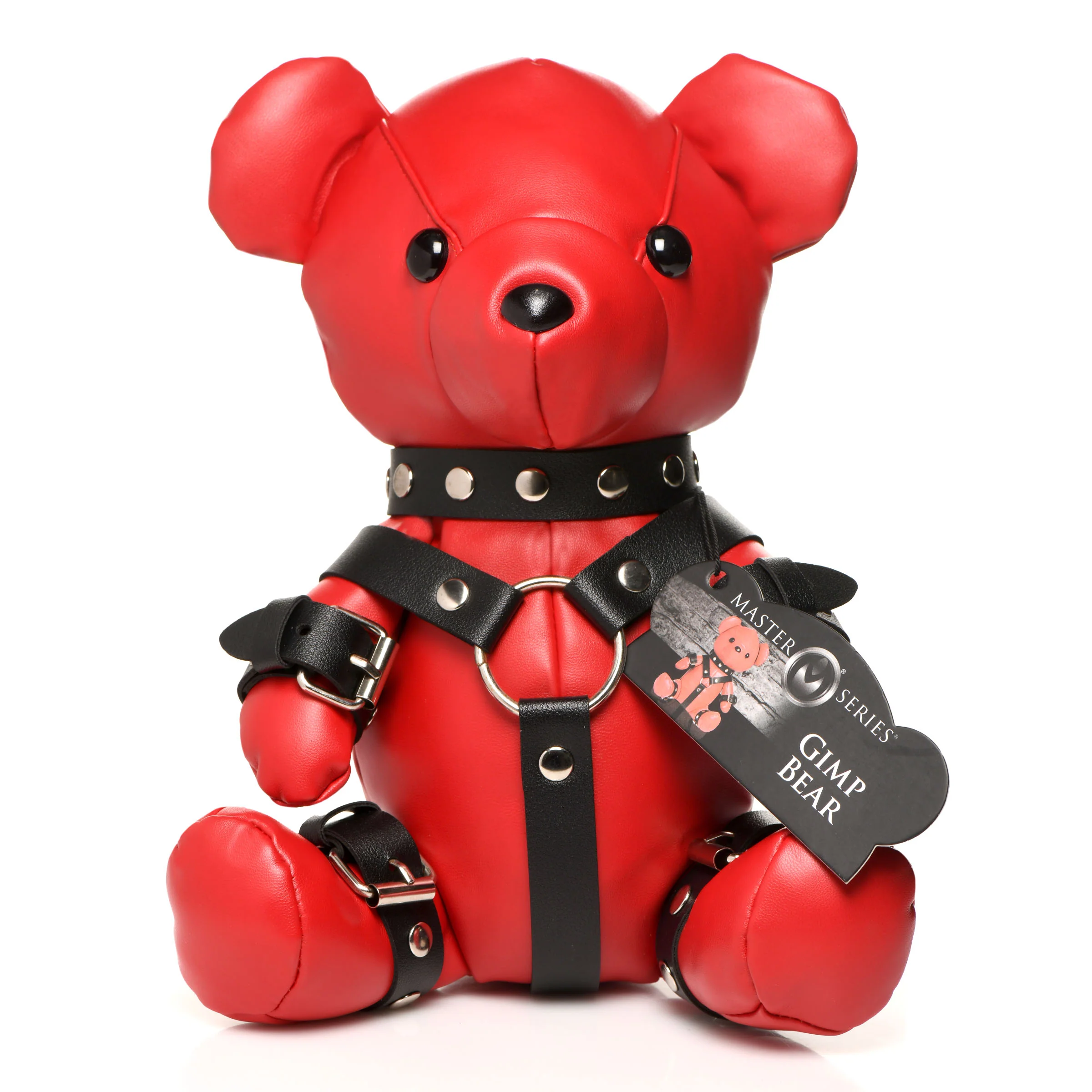 Gimp Teddy Bear - Red - Image 4