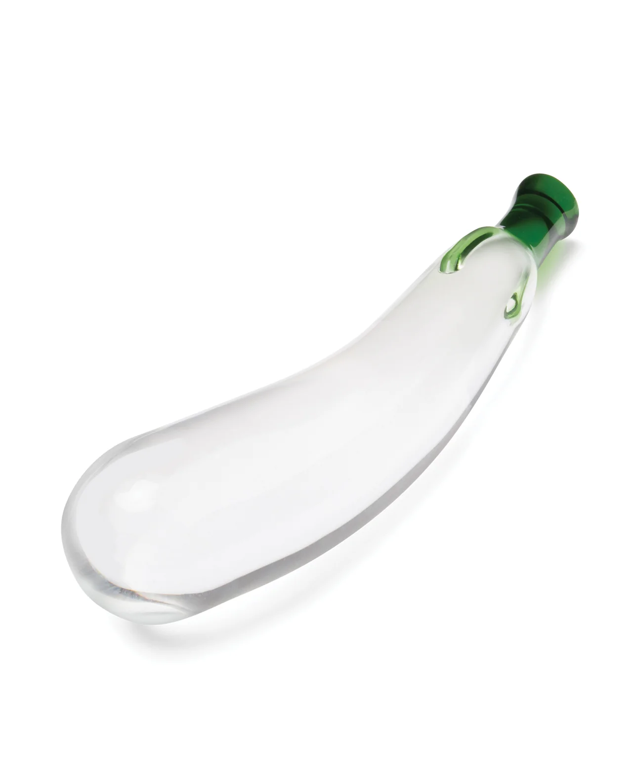 Glas 7.25" Dildo Eggplant Ecstasy - Image 3