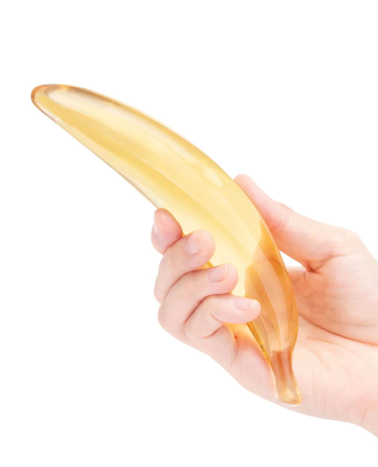Glas 7" Dildo Banana Joy - Image 4